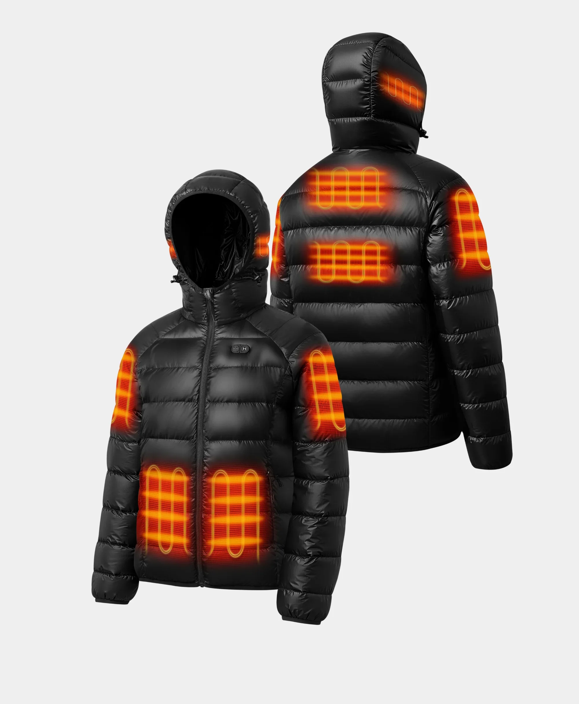 AeroPro Men's 8-Zone Packable Heated Down Jacket (Apparel Only) - Image 2