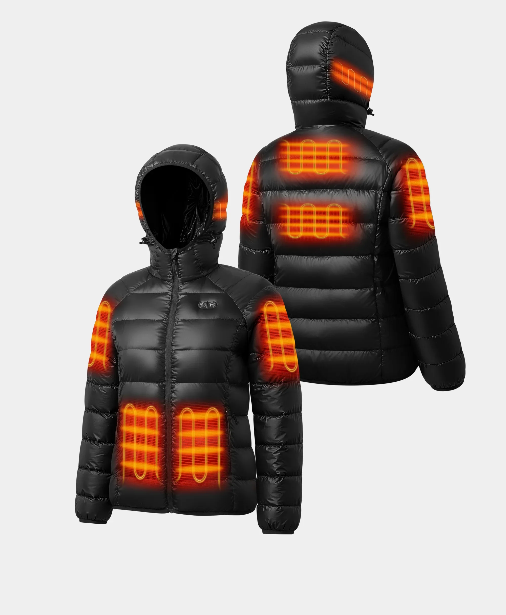 AeroPro Women's 8-Zone Packable Heated Down Jacket (Apparel Only) - Image 2