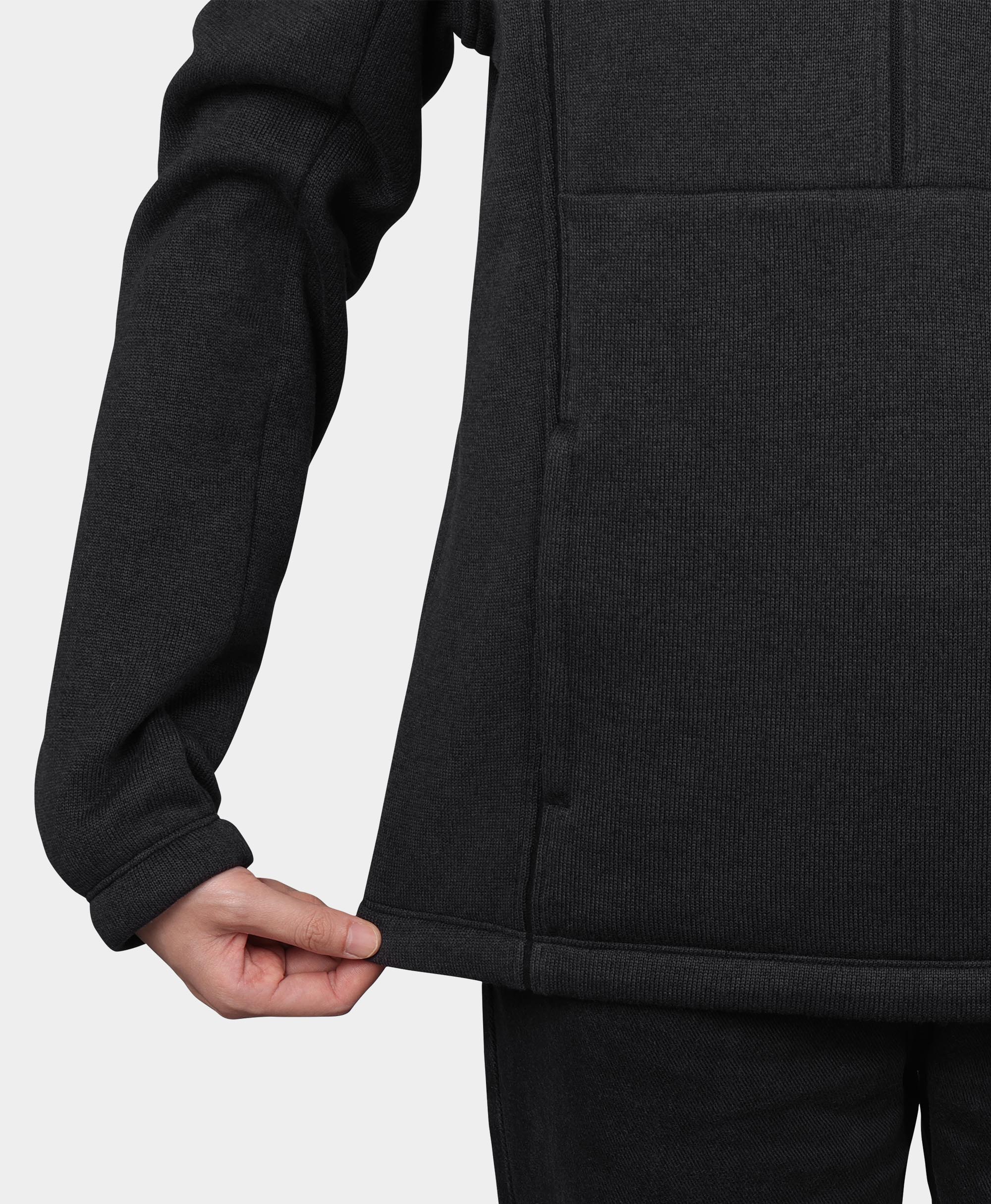 Augusta Women's 4-Zone Heated Sweater Fleece Qtr Zip Jacket - Image 19