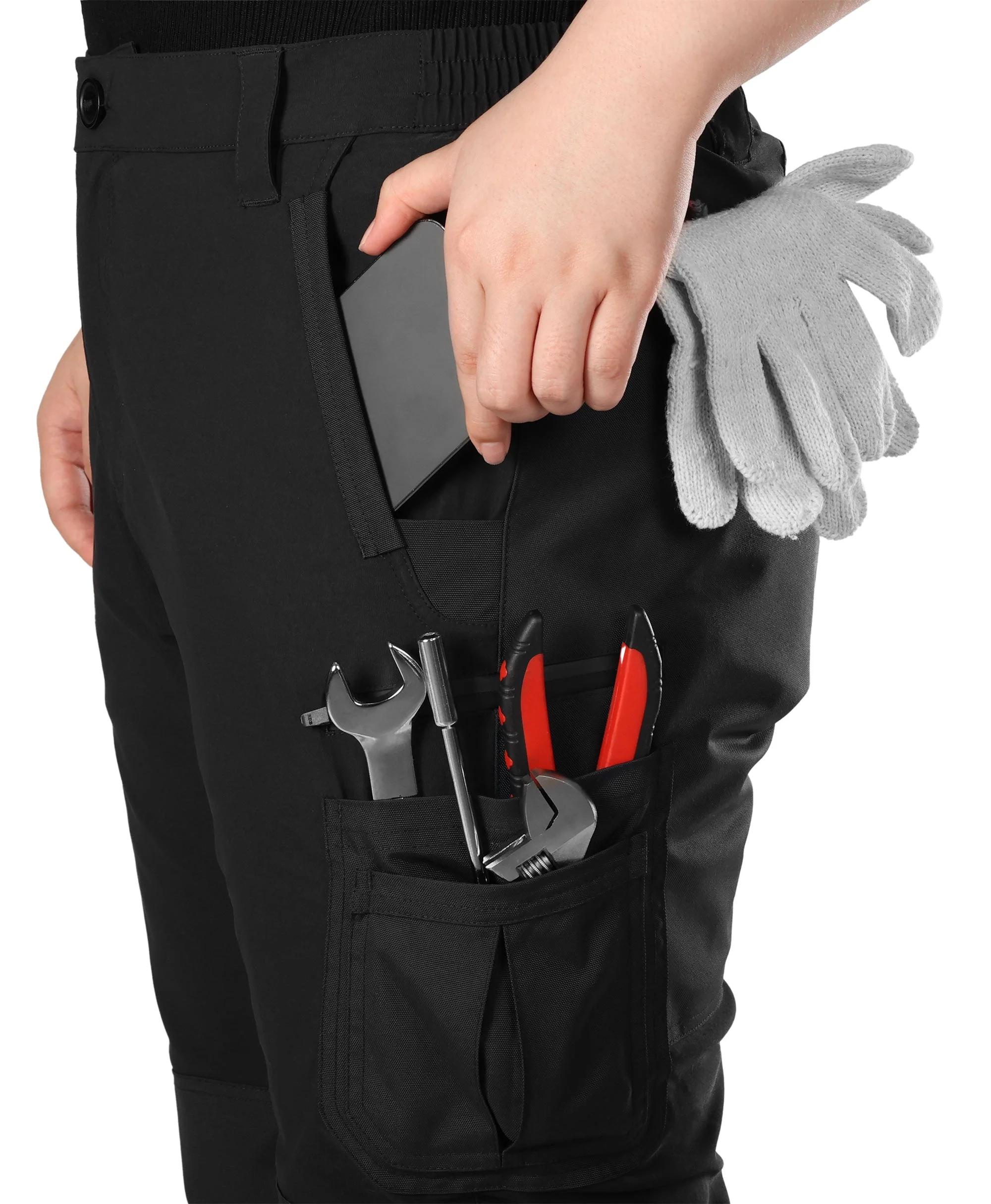 Bristol Lite Women's Heated Utility Fleece Lined Pants (Final Sale) - Image 6
