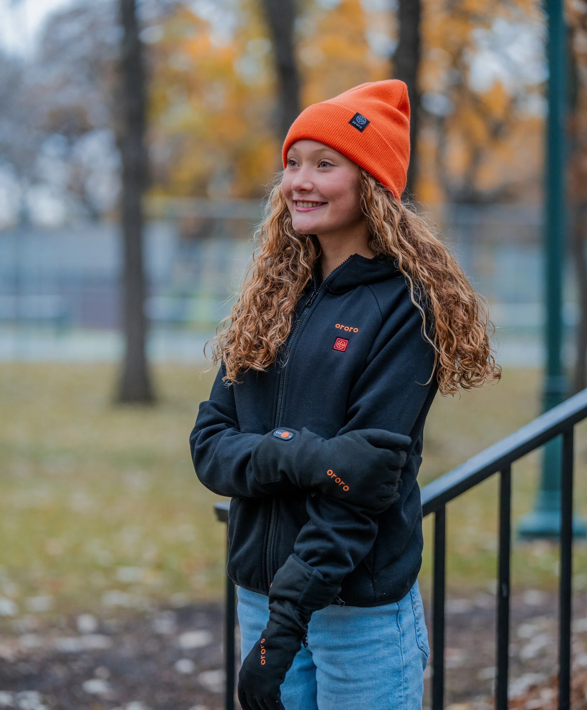 Kids' 4-Zone Heated Full-Zip Fleece Hoodie - Image 15