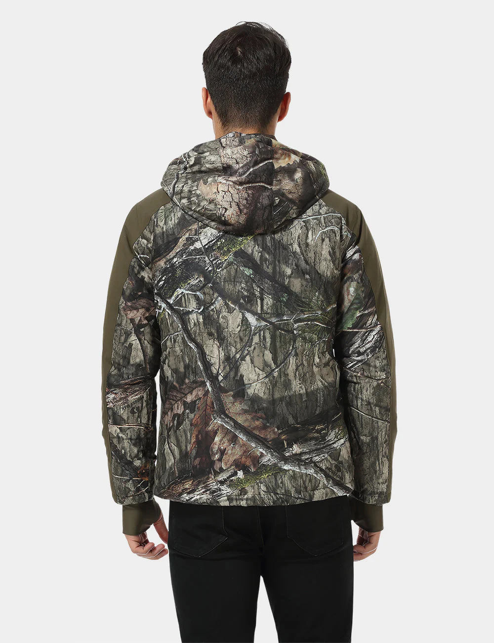 Men's Heated Hunting Jacket - Camouflage, Mossy Oak® Country DNA (Apparel Only) (Final Sale) - Image 4