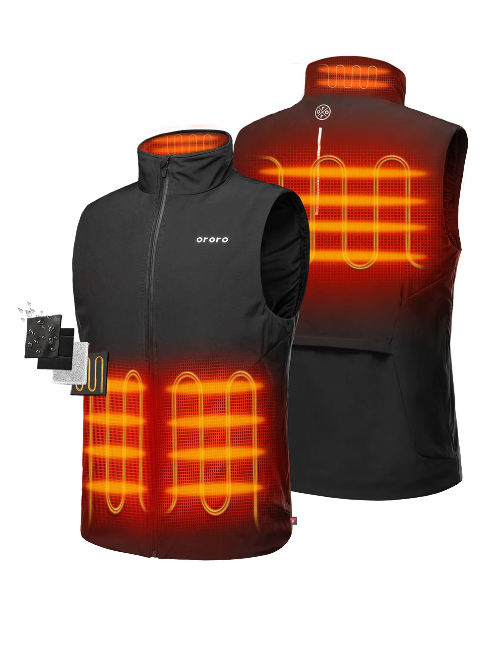 Men's Heated PrimaLoft® Golf Vest (Apparel Only) - Image 2