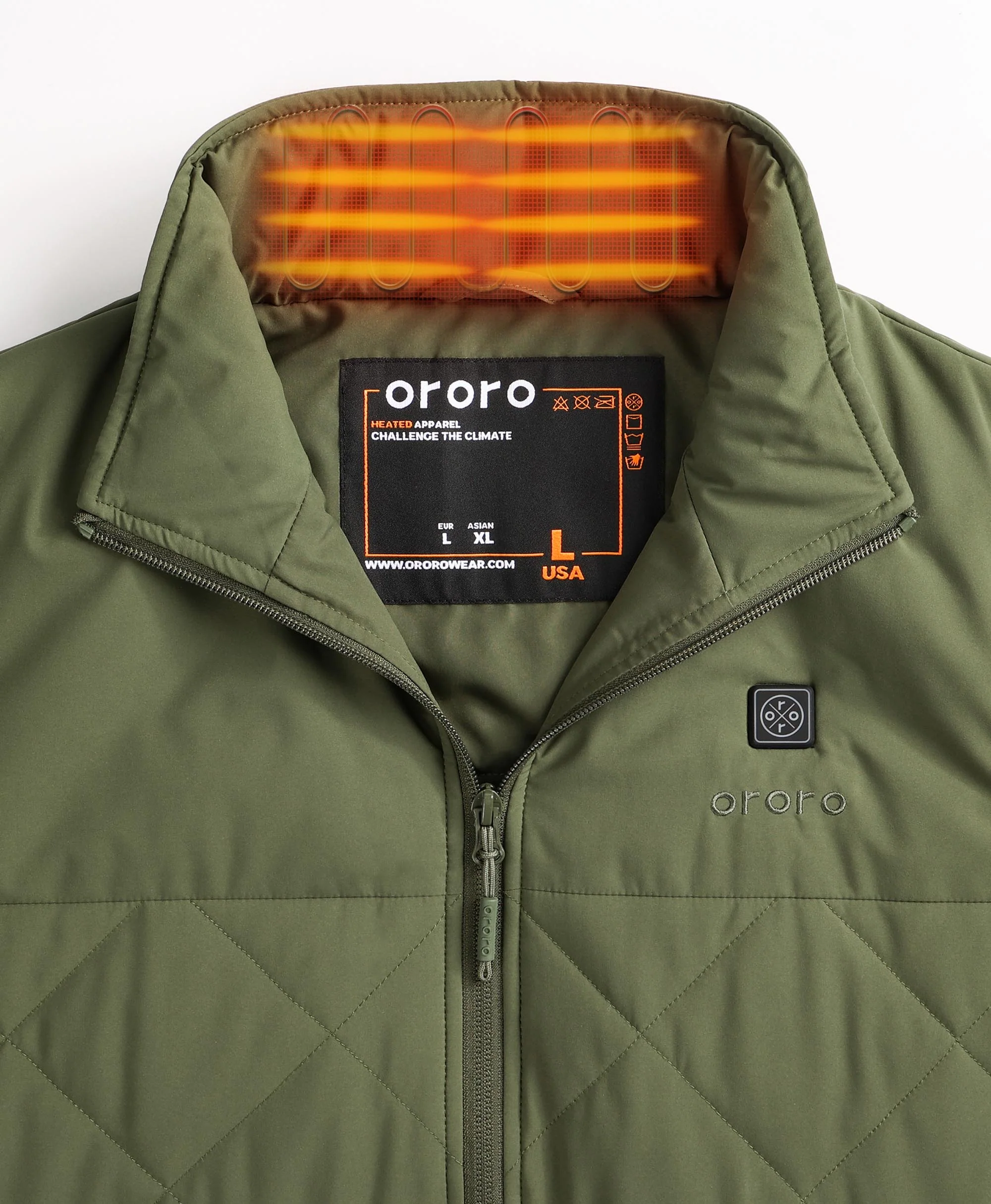 Men's Heated Quilted Vest - New Colors - Image 17