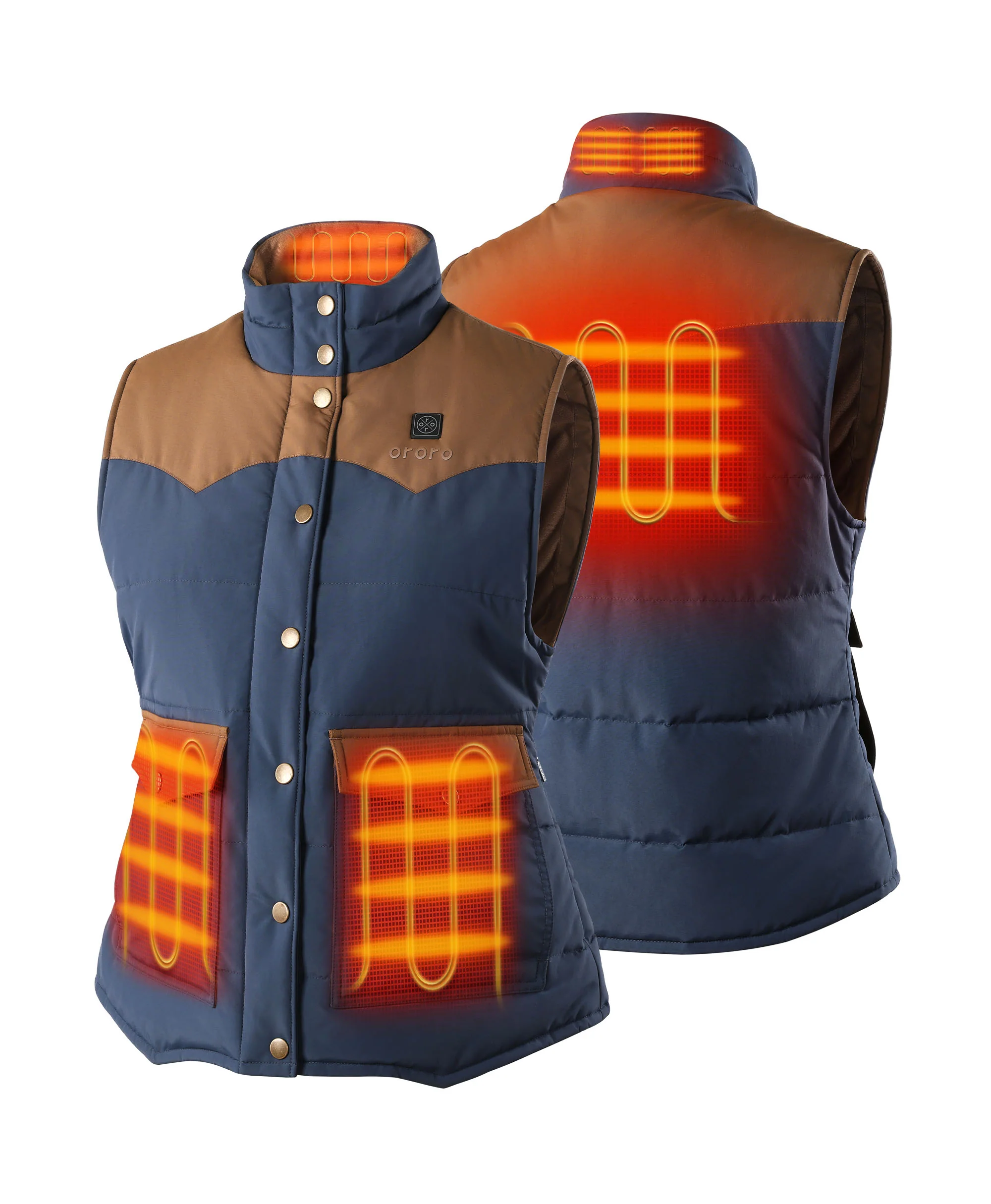 Amelia Women's Western Heated Vest (Final Sale) - Image 2
