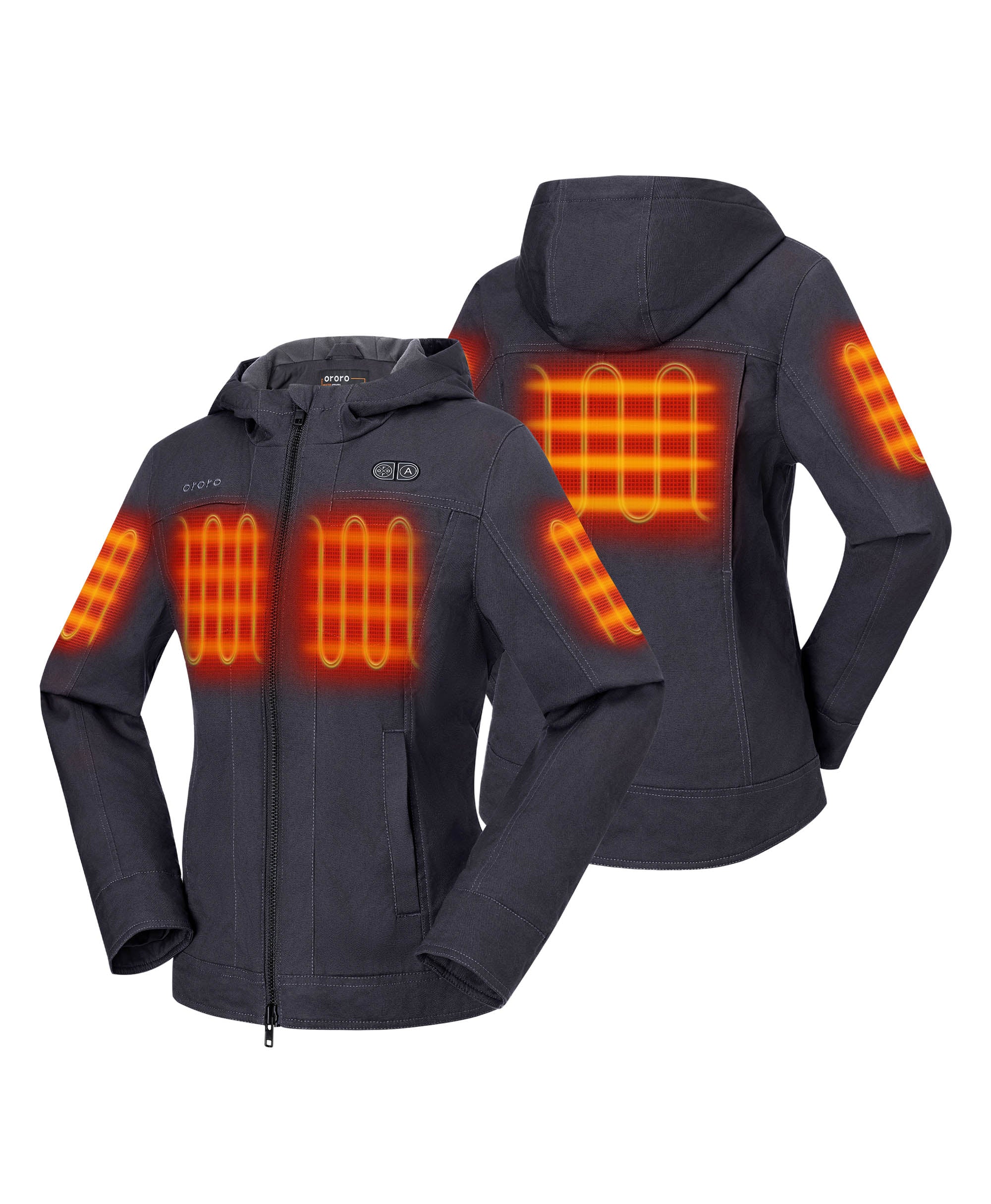Cheyenne Women's 5-Zone Dual-Control Heated Canvas Jacket (Final Sale) - Image 2