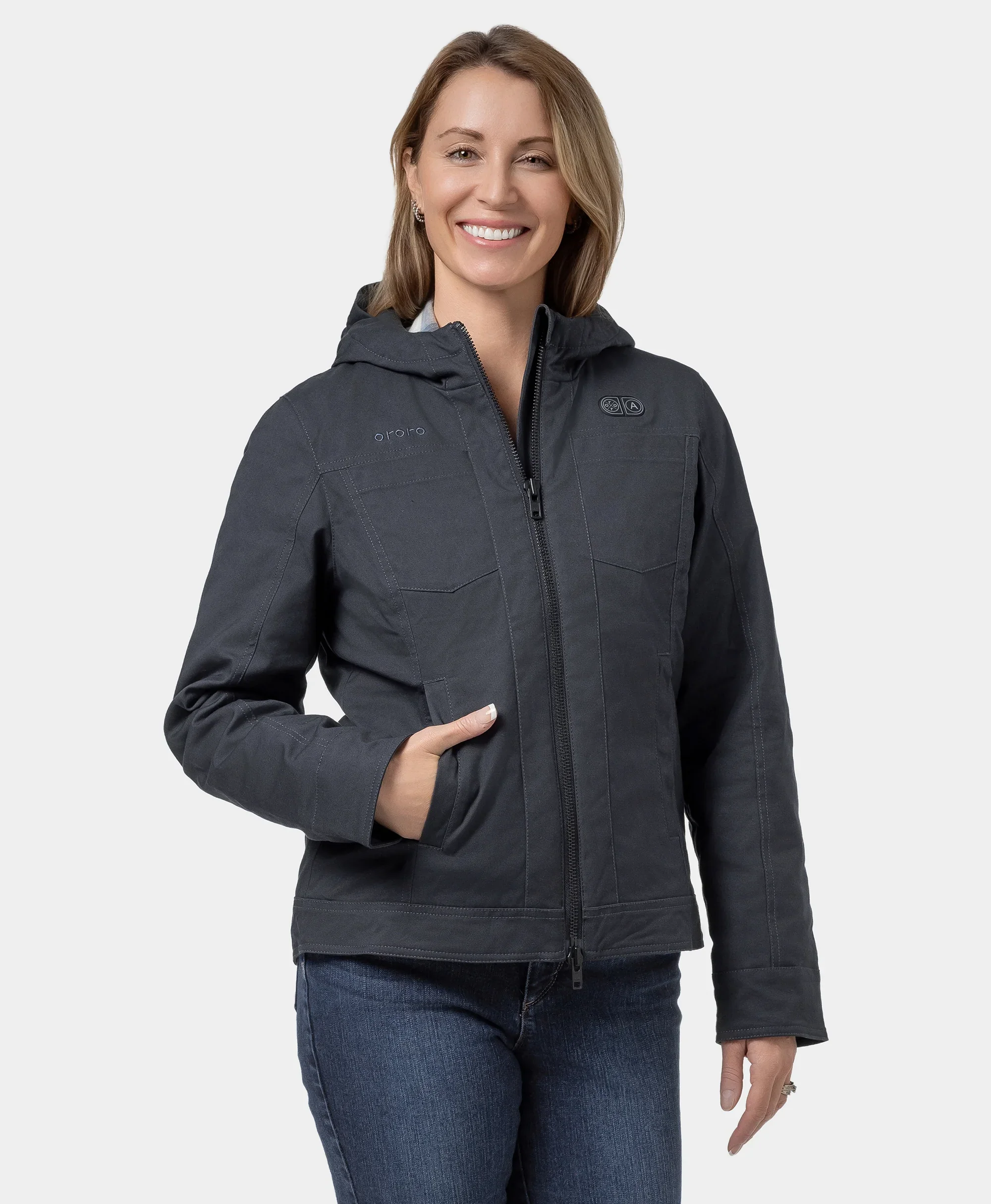 Cheyenne Women's 5-Zone Dual-Control Heated Canvas Jacket (Final Sale) - Image 3