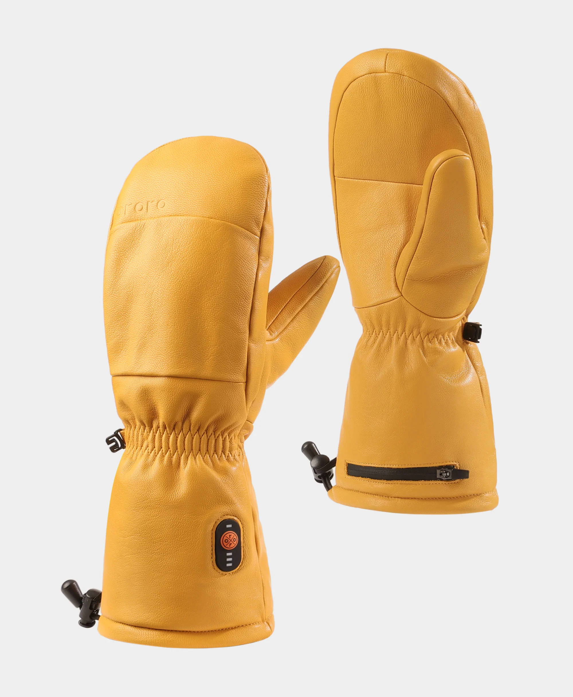 Duluth Unisex Heated Leather Chopper Mittens (Final Sale)
