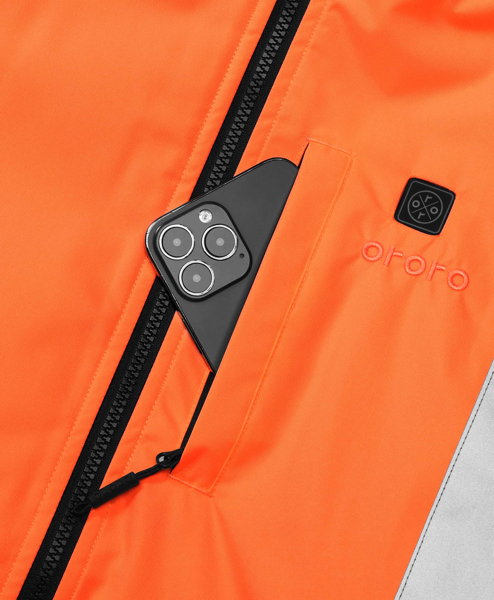 (Open-box) Flagstaff Men's Heated High-Visibility Jacket (Battery Set Not Included) - Image 15