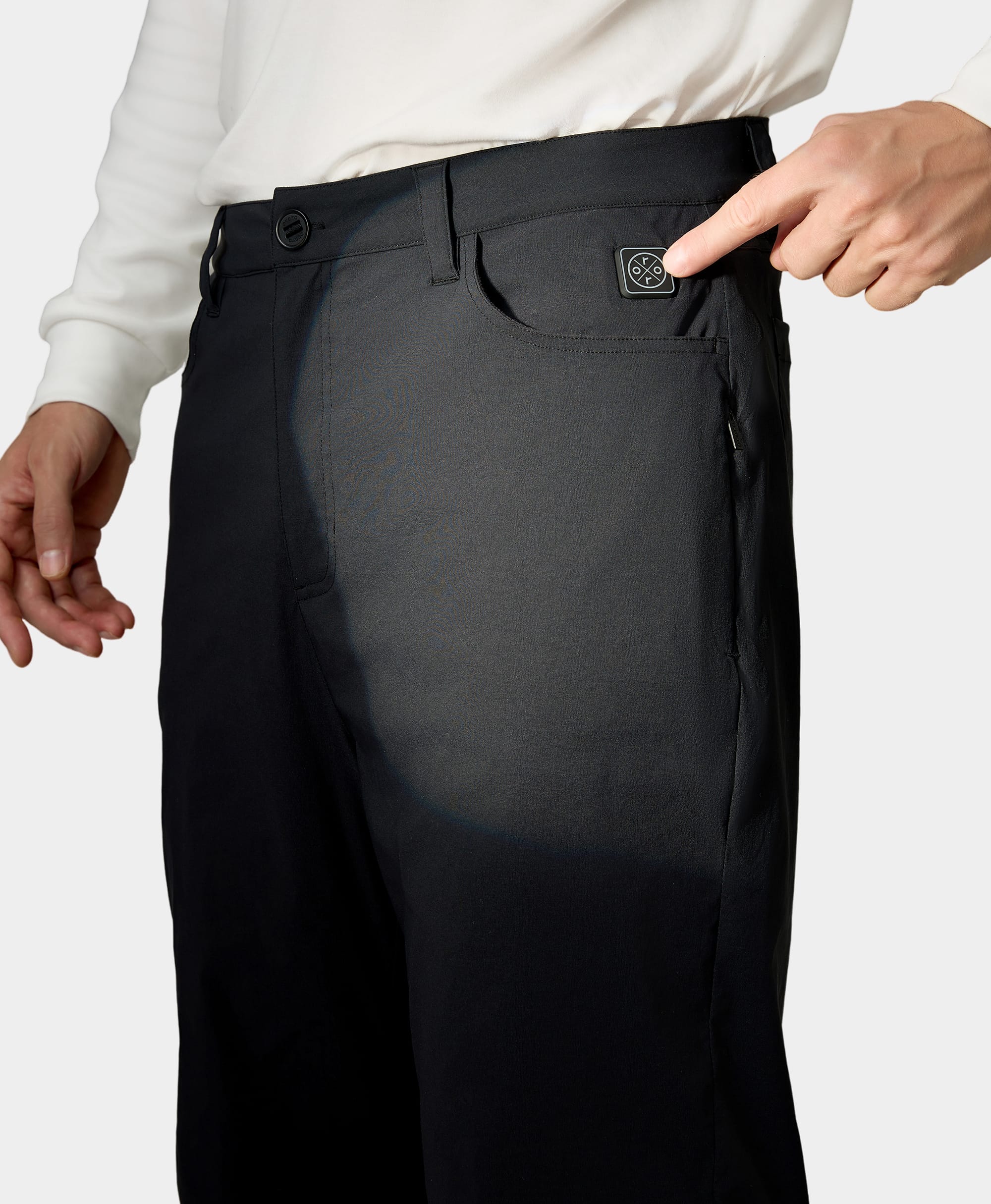 (Open-box) Hudson Men's 3-Zone Heated Casual Pants (Battery Set Not Included) - Image 7