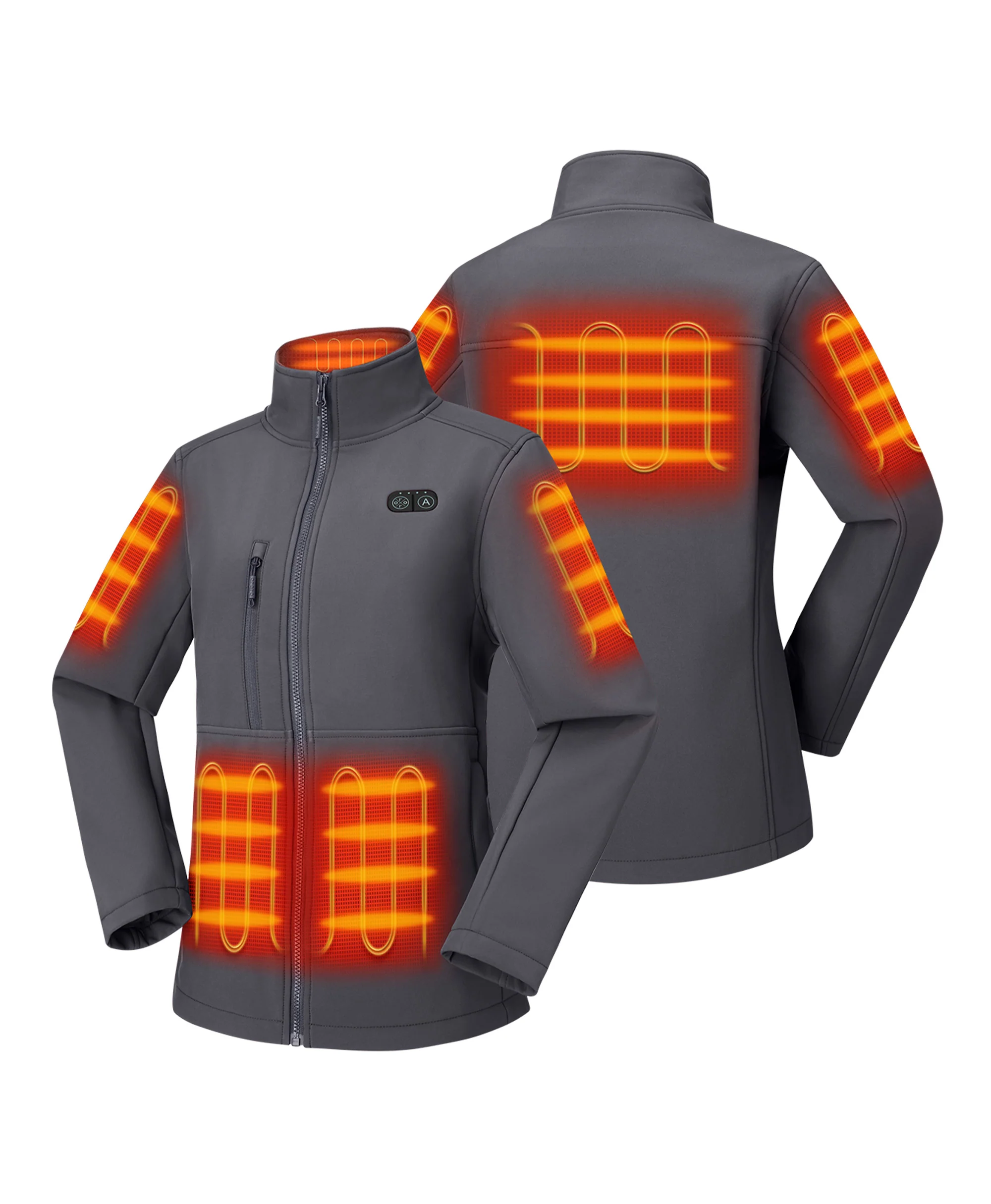 (Open-box) Maverick SureWarm® Women's 6-Zone Dual-Control Heated Softshell Jacket (Battery Set Not Included) - Image 27