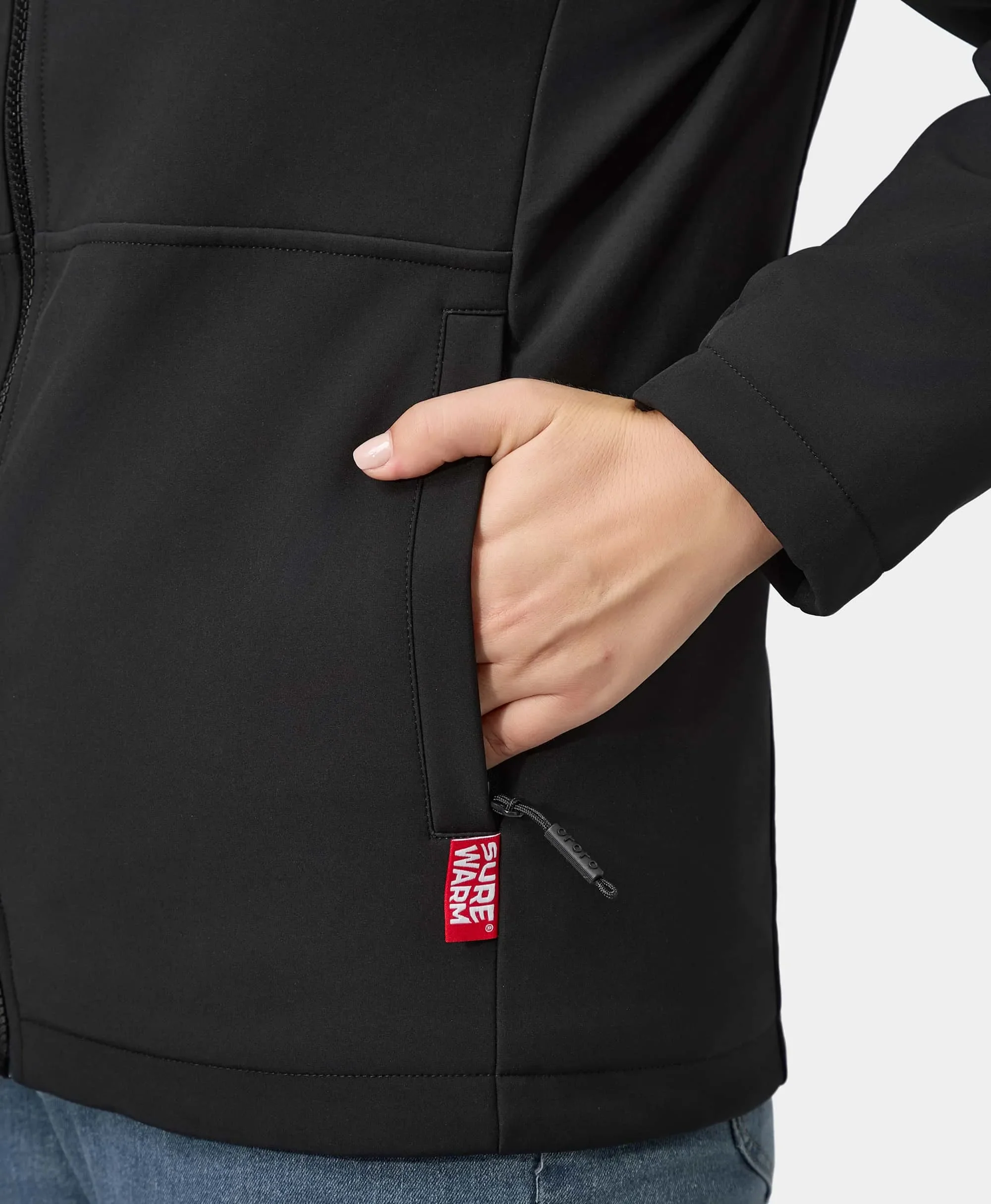 (Open-box) Maverick SureWarm® Women's 6-Zone Dual-Control Heated Softshell Jacket (Battery Set Not Included) - Image 8