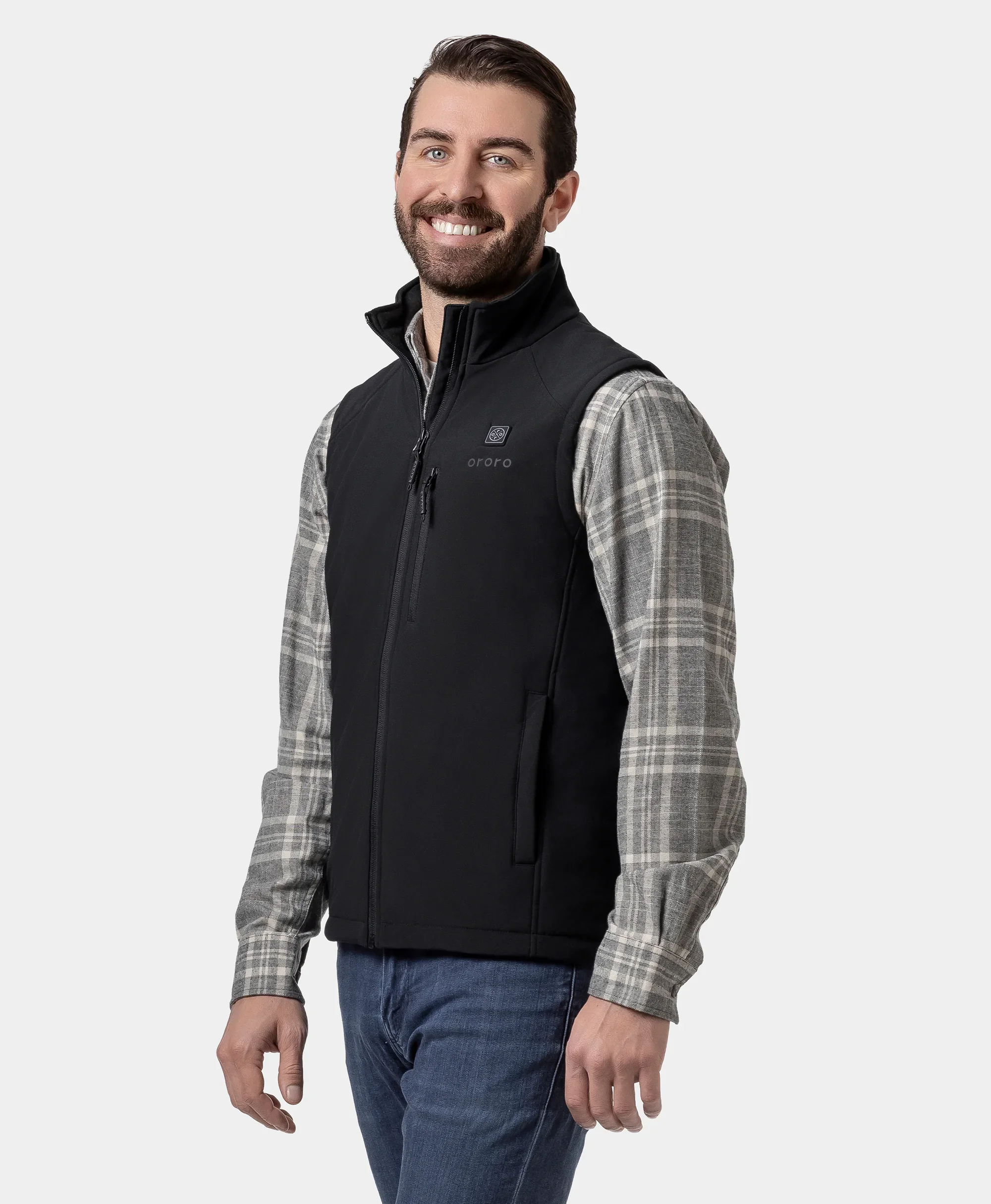 Men's Heated Softshell Vest - Lower Back Heating (Apparel Only) - Image 17