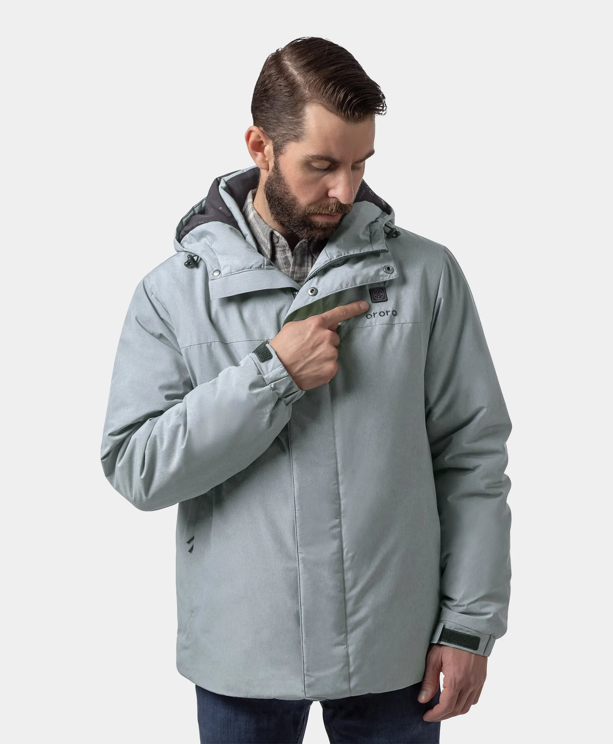 Men's Thermolite Heated Padded Jacket (Apparel Only) - Image 37