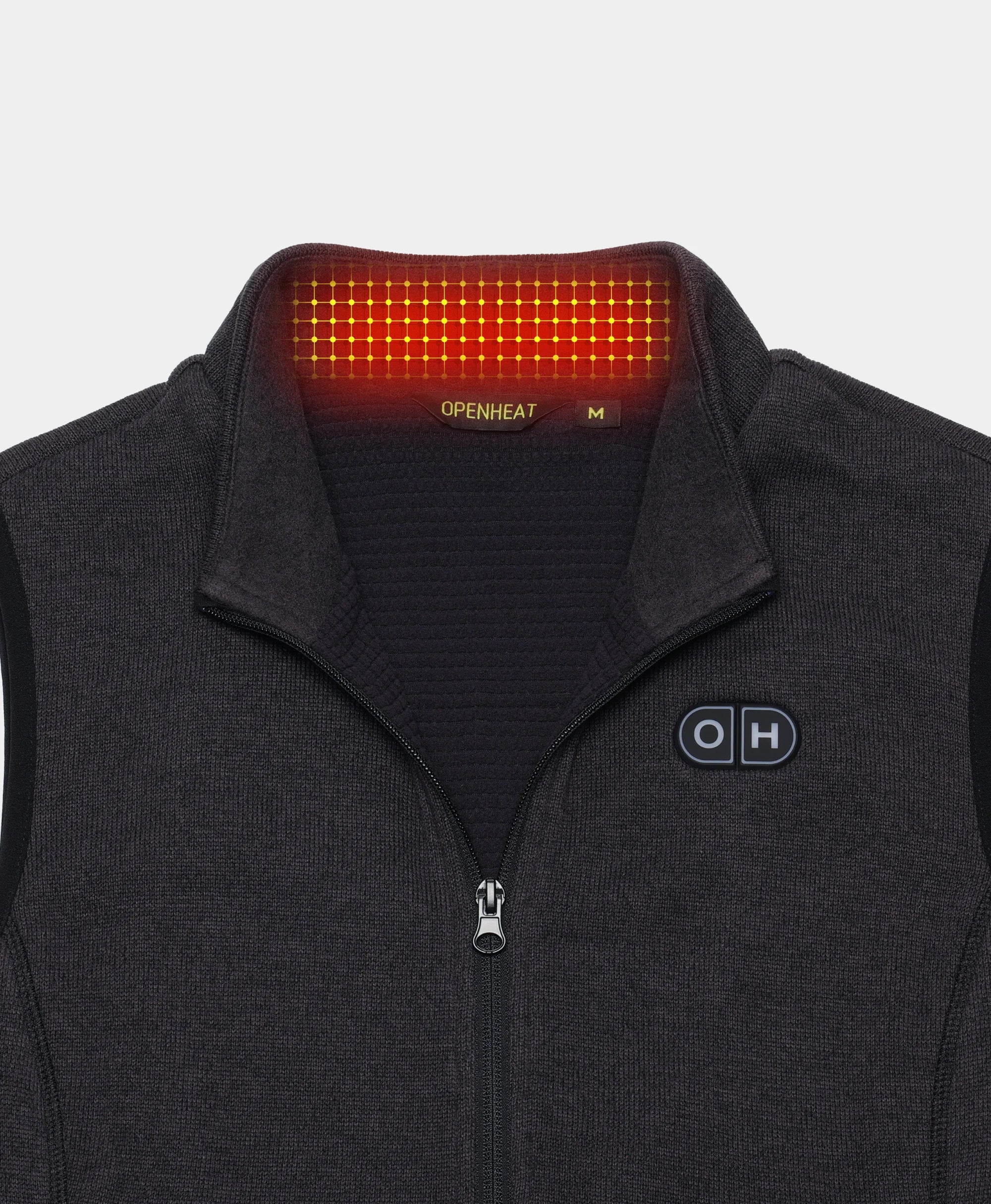 ororo x OpenHeat OH-1 Women’s Heated Recycled Fleece Vest (w/ Type-C Power Port) - Image 5