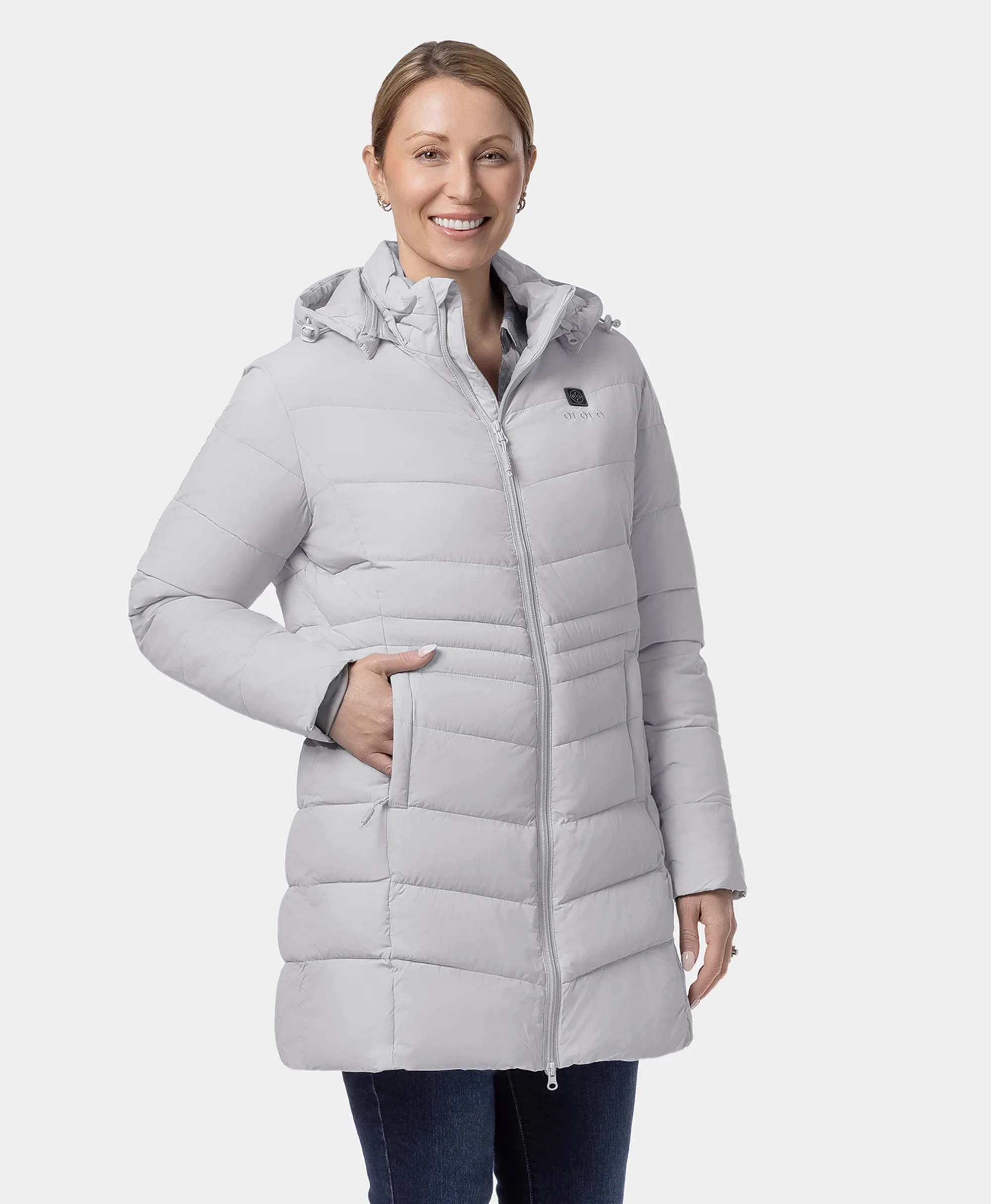 Parkside Women's 4-Zone Heated Puffer Parka Jacket - Image 3