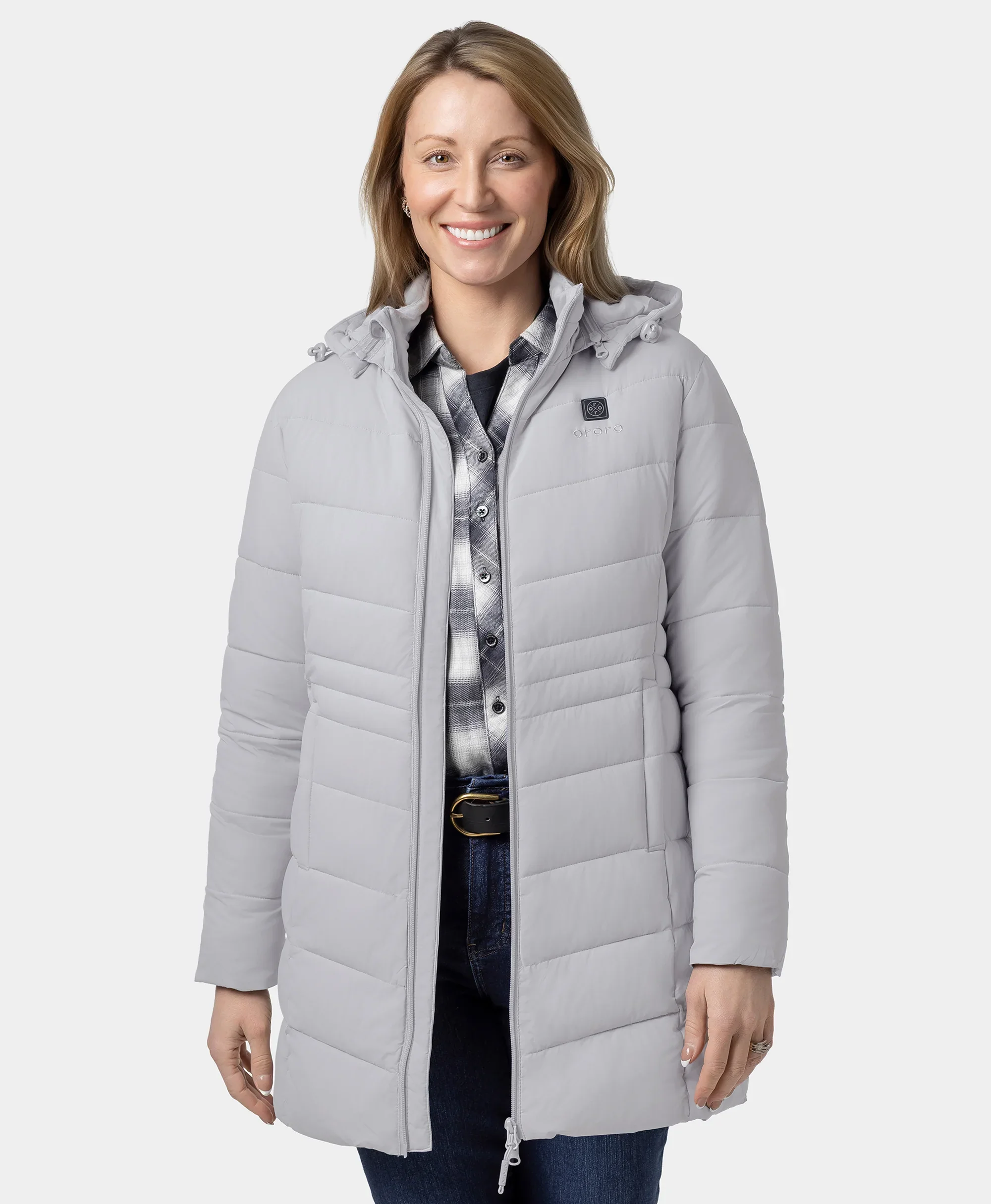 Parkside Women's 4-Zone Heated Puffer Parka Jacket - Image 6