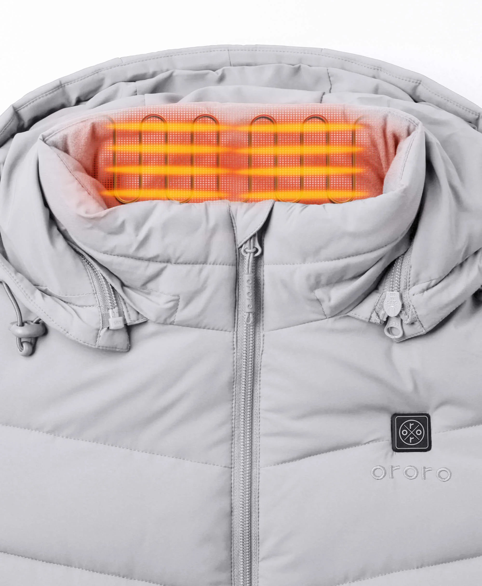 Parkside Women's 4-Zone Heated Puffer Parka Jacket - Image 8