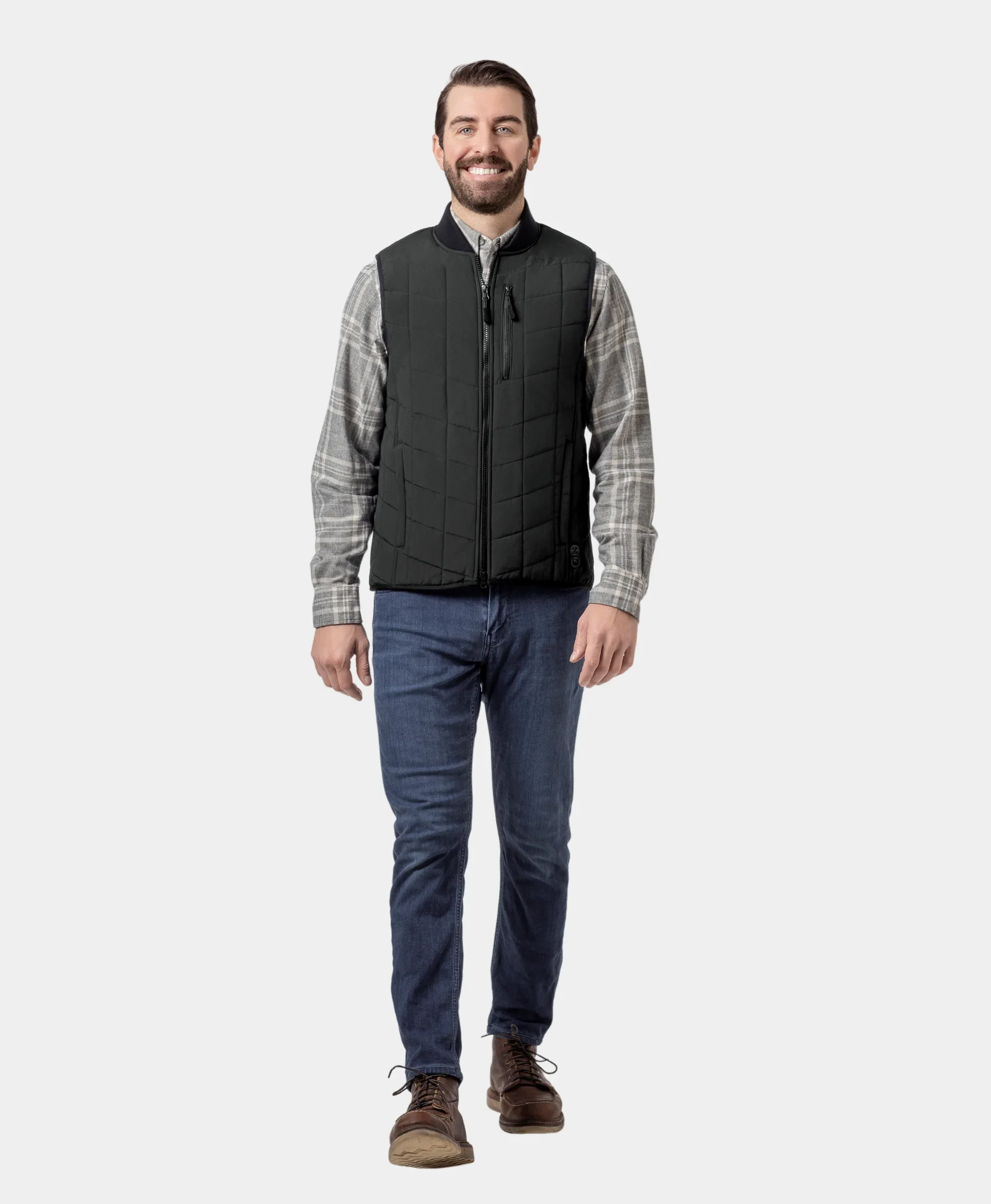 Scranton Men's 5-Zone Insulated Heated Bomber Vest - Image 17