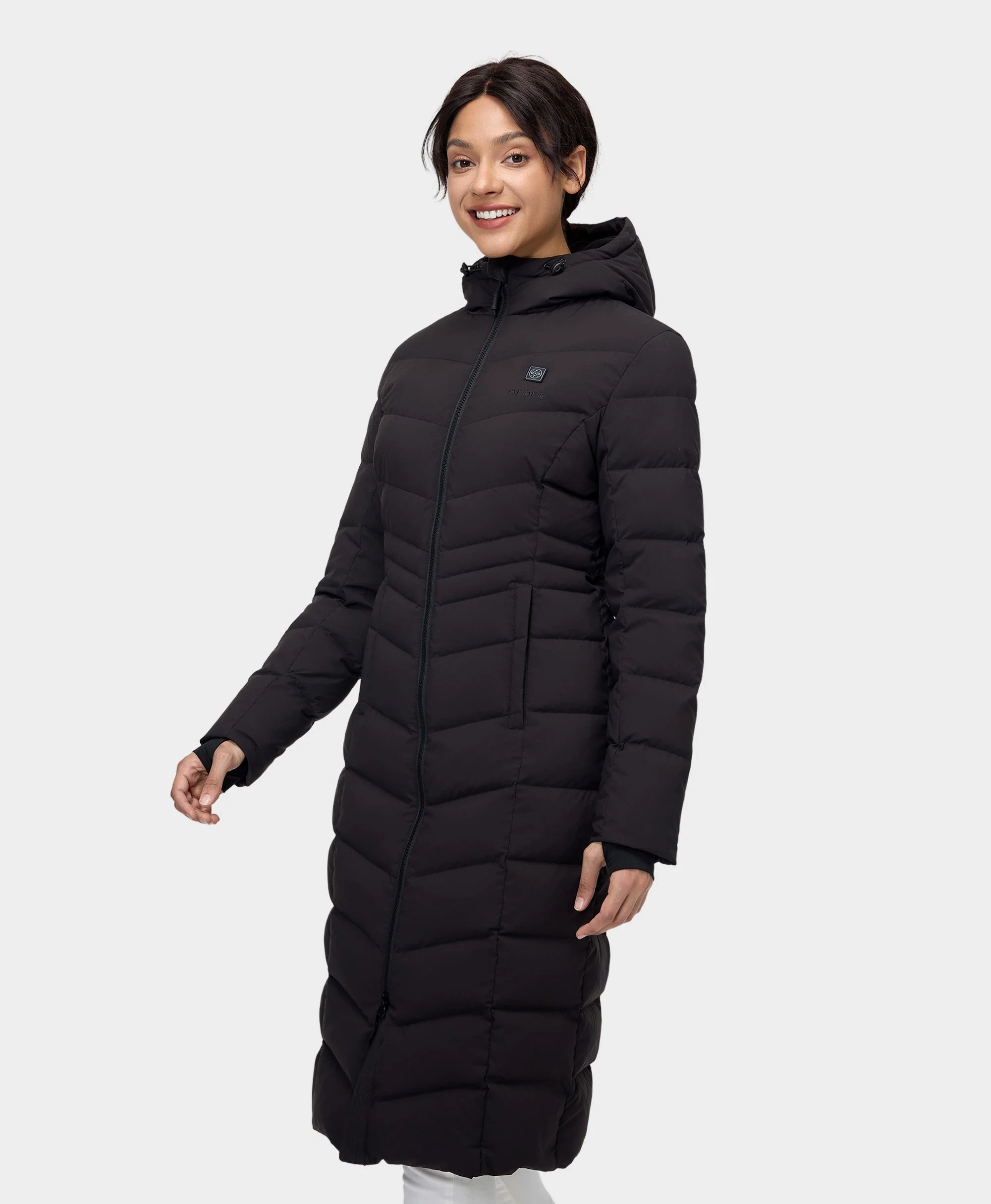 SOHO Women's Heated Down Parka Jacket (Apparel Only) - Image 6