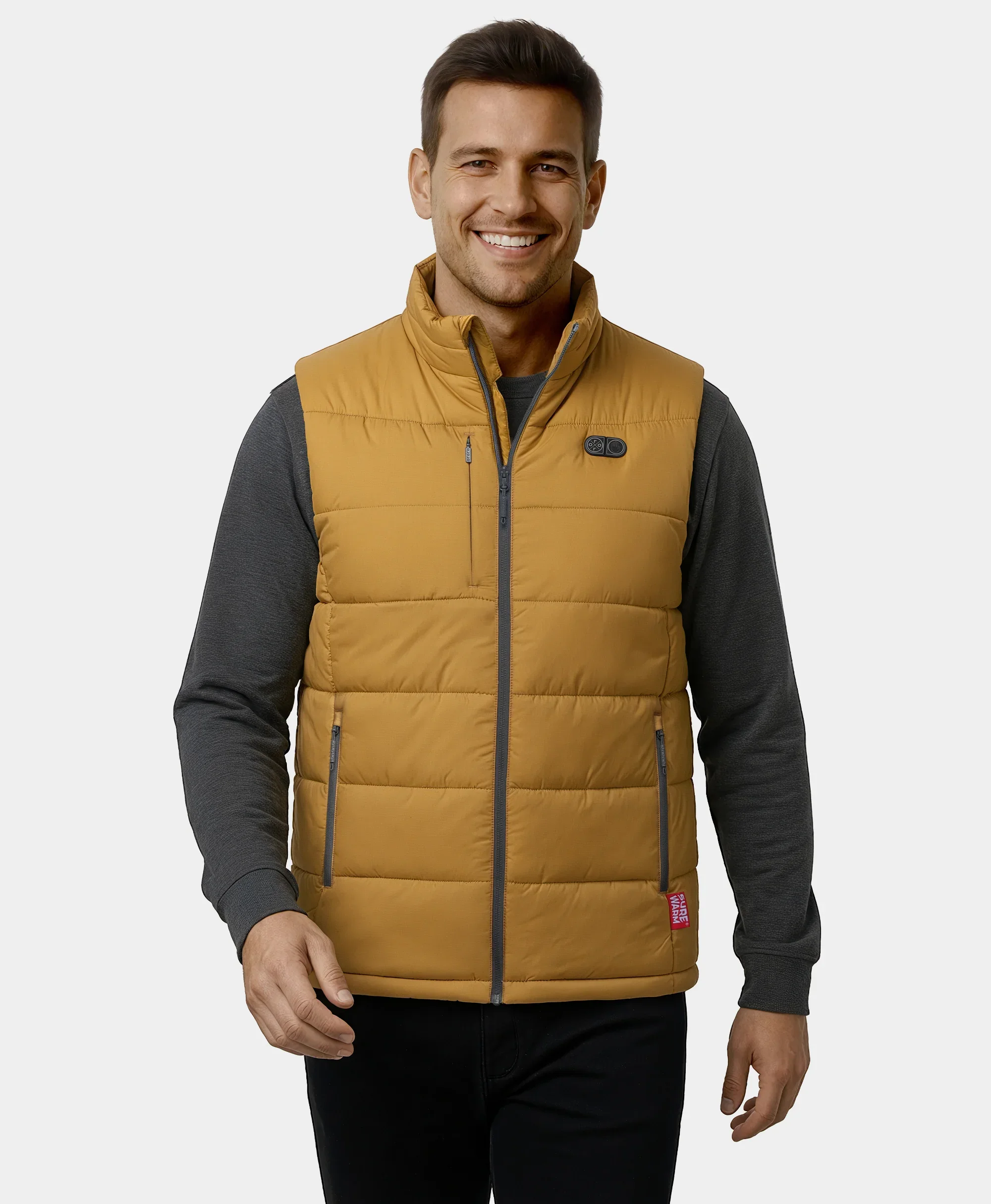 SureWarm® Men's 6-Zone Dual-Control Classic Pro Heated Vest - Image 12