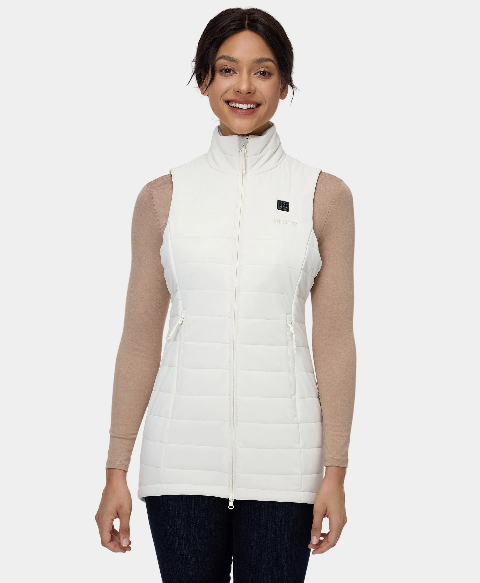 (Open-Box) Tribeca Women's Heated Long Puffer Vest (Battery Set Not Included) - Image 28