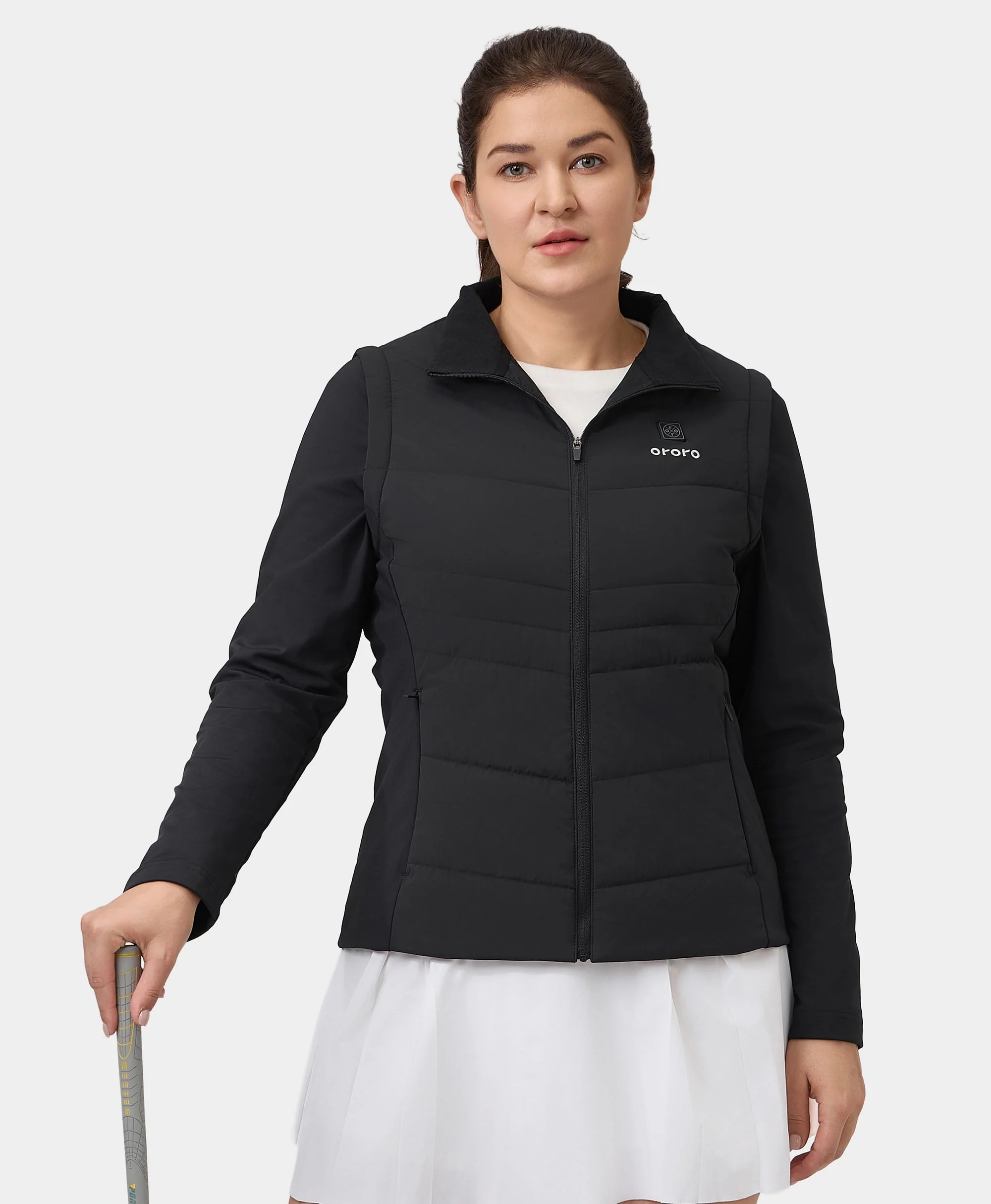 Turnberry Women's Heated Golf Jacket w/ Zip-off Sleeves (Apparel Only) - Image 10