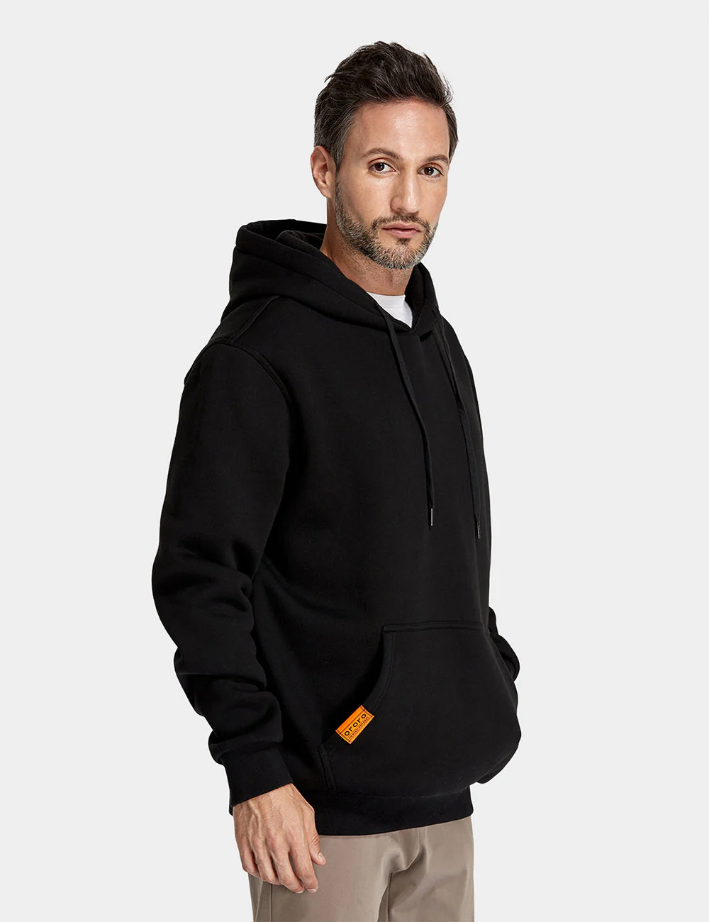 (Open-box) Unisex Heated Pullover Hoodie with Heating on Chests(Battery Set Not Included) - Image 3