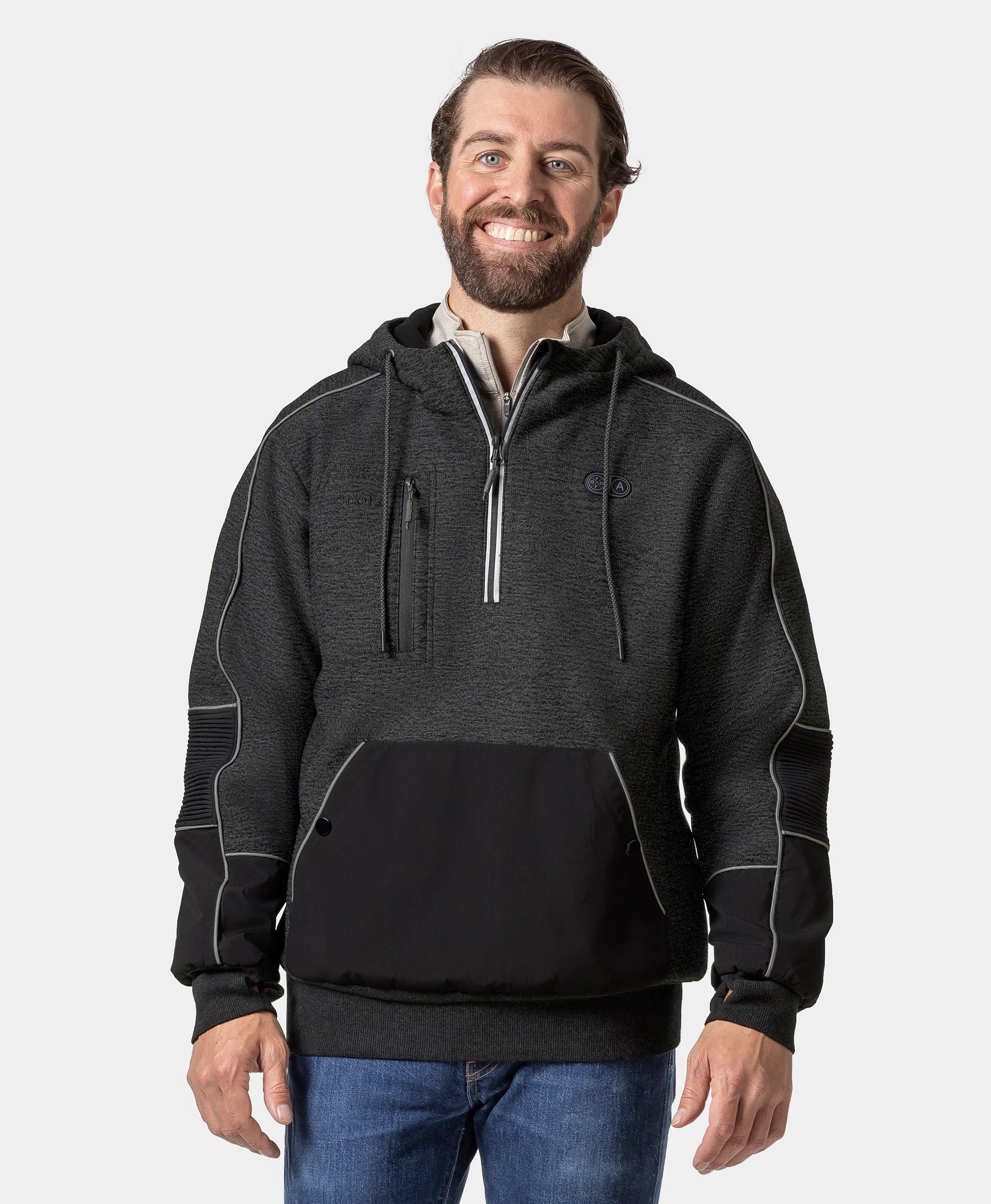 (Open-box) Wayne Men's 5-Zone Heated Pullover Hoodie(Battery Set Not Included) - Image 2