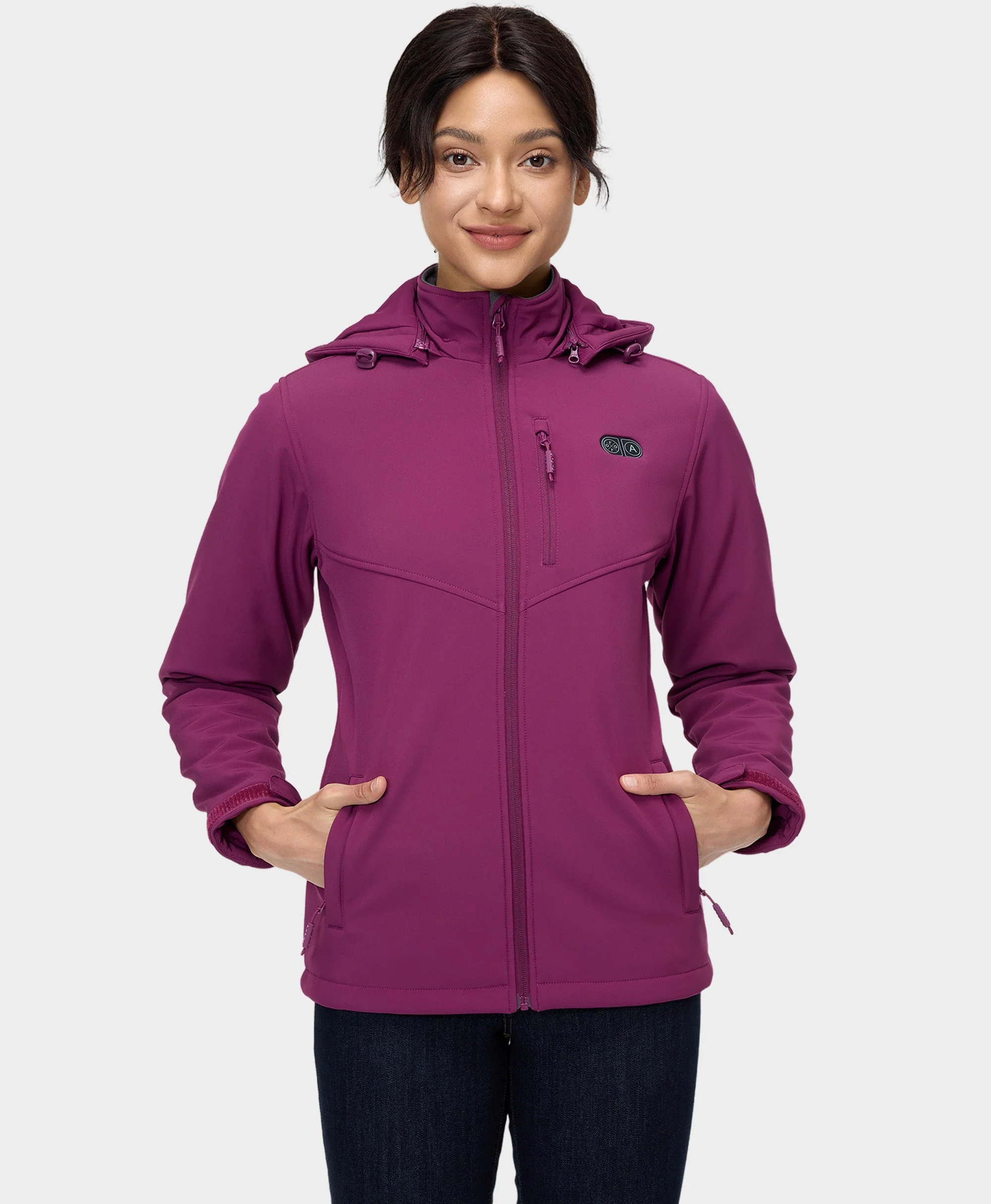(Open-Box) Women's Heated Dual Control Jacket with 5 Heating Zones (Pocket Heating) (Battery Set Not Included) - Image 16