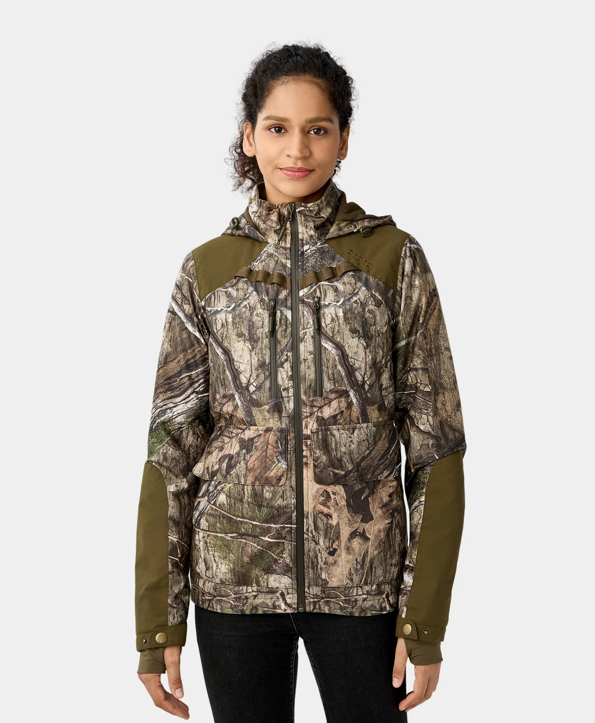 (Open-box) Women's Heated Hunting Jacket - Camouflage, Mossy Oak® Country DNA (Battery Set Not Included) - Image 6