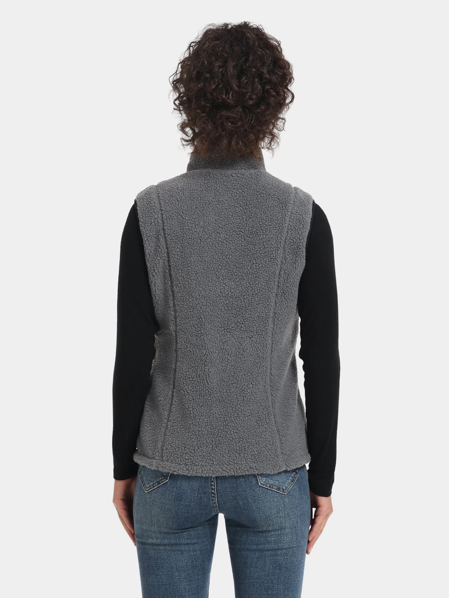 (Open-box) Women's Heated Recycled Fleece Vest (Battery Set Not Included) - Image 13