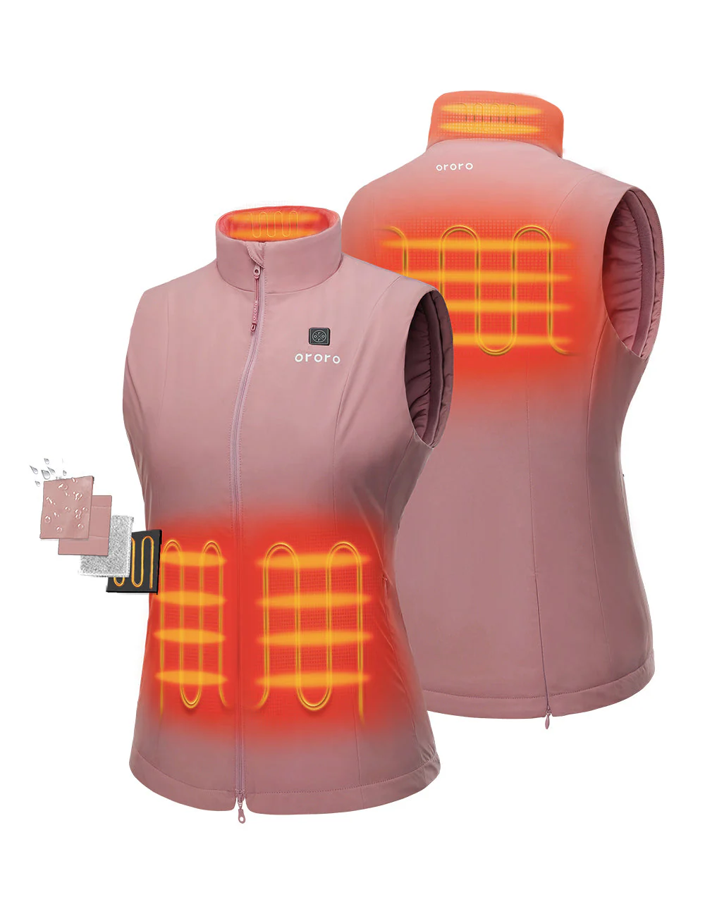 (Open-box) Women's Heated Sports Vest  (Battery Set Not Included) - Image 12