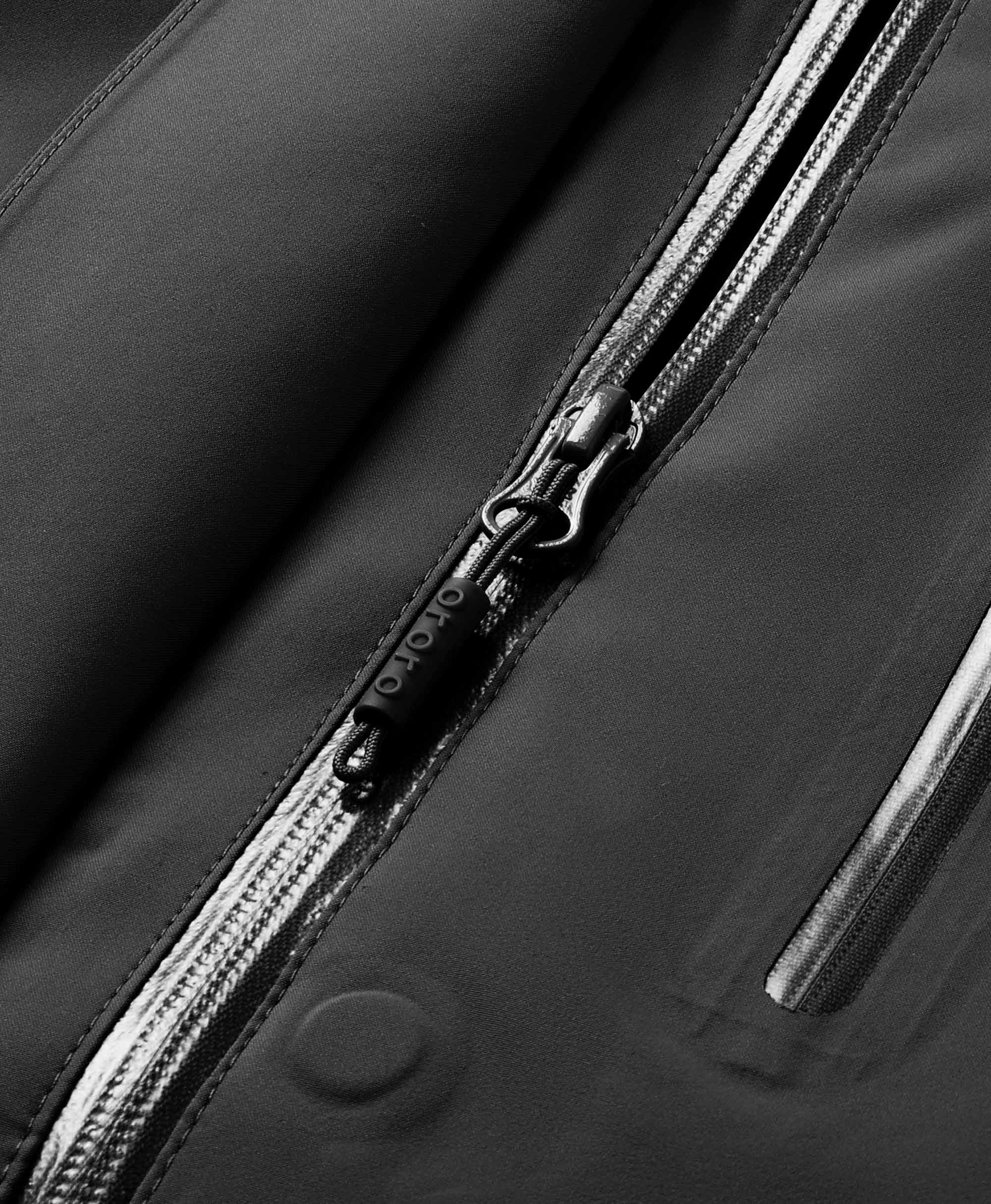 (Open-box) Women's Waterproof Heated Ski Jacket - Black/Blue (Battery Set Not Included) - Image 9