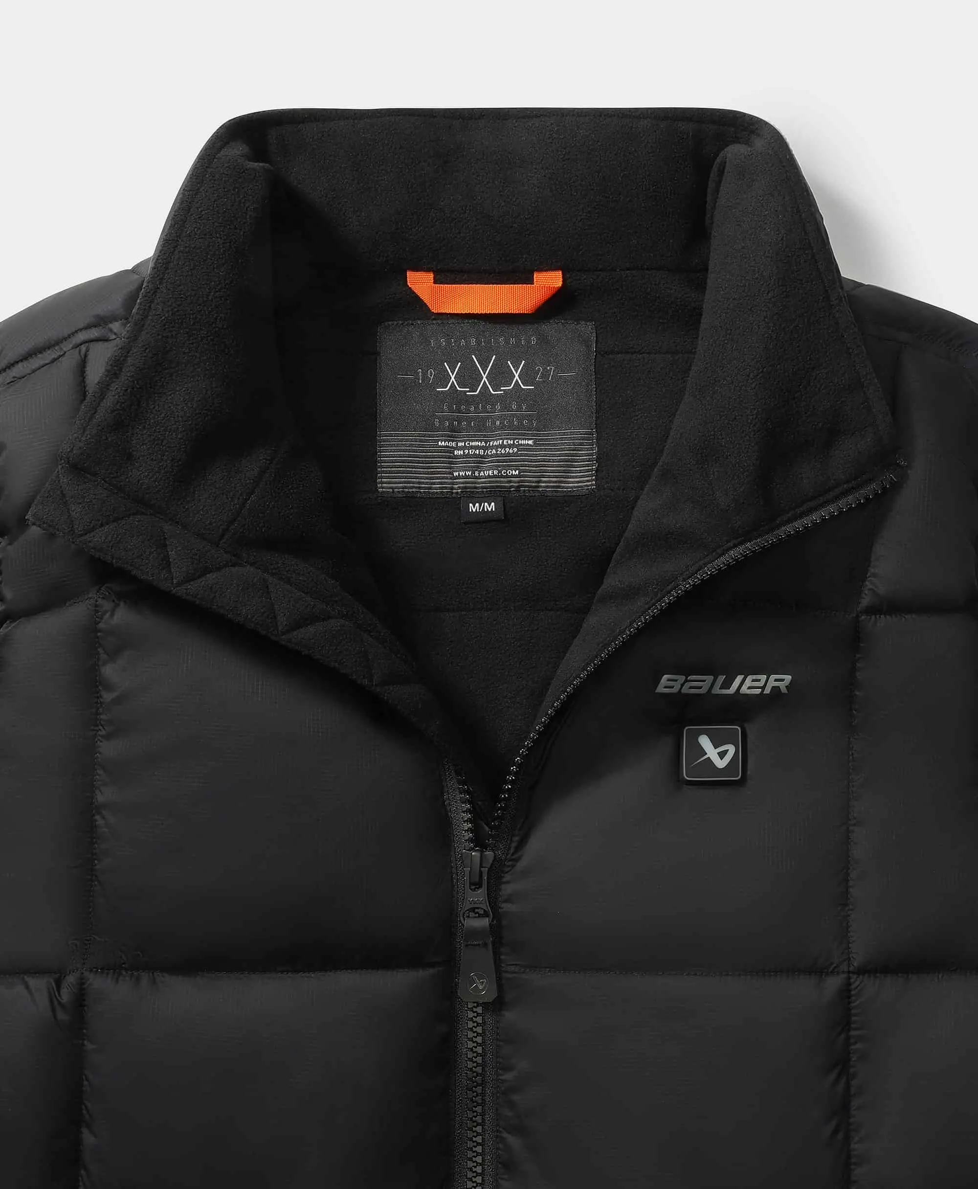 ororo x BAUER REDLINE Men's 4-Zone Heated Puffer Vest - Image 7
