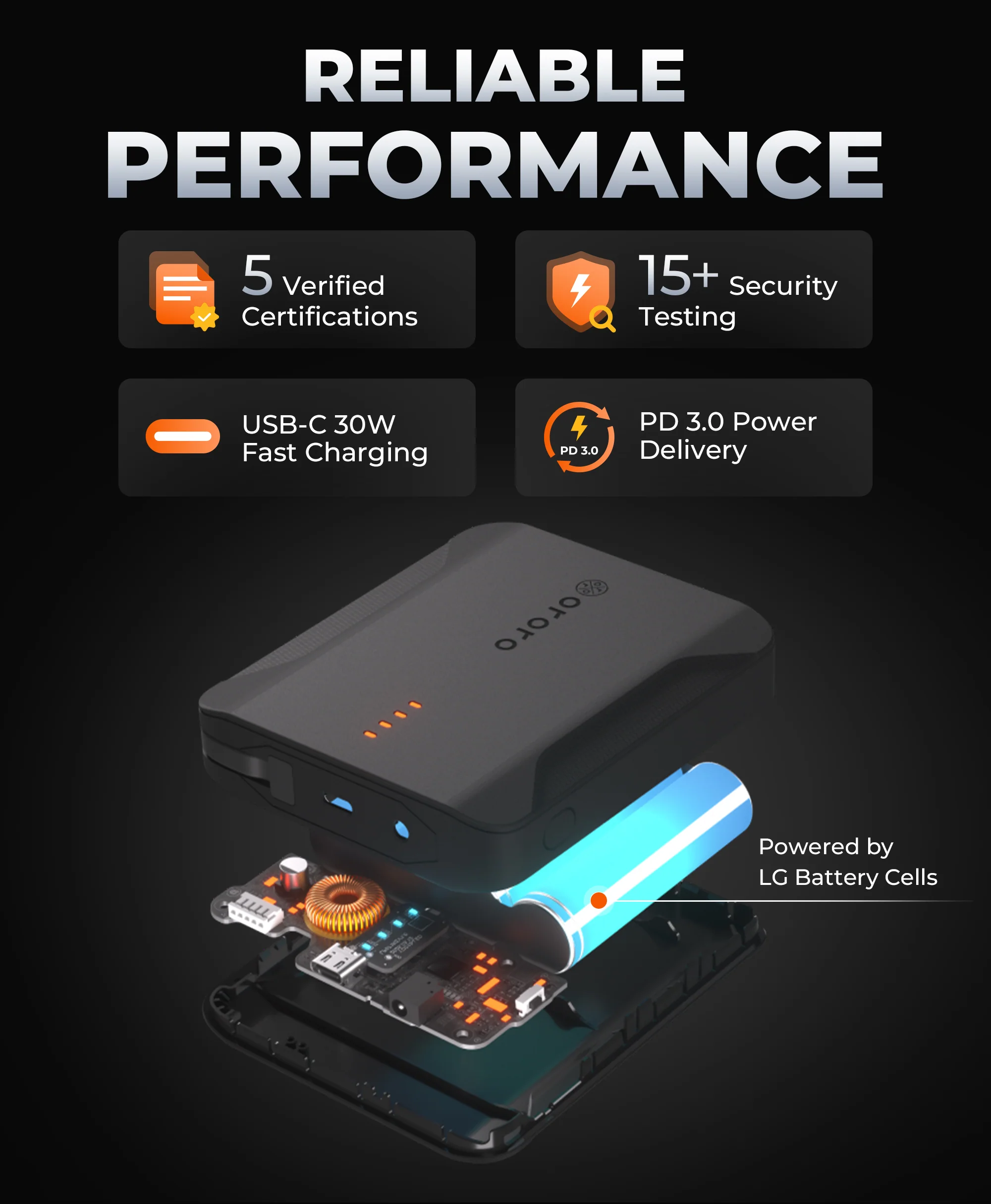 (Open-box) PD 7K Rechargeable Battery (USB-C, 30W Power Delivery) - Image 7