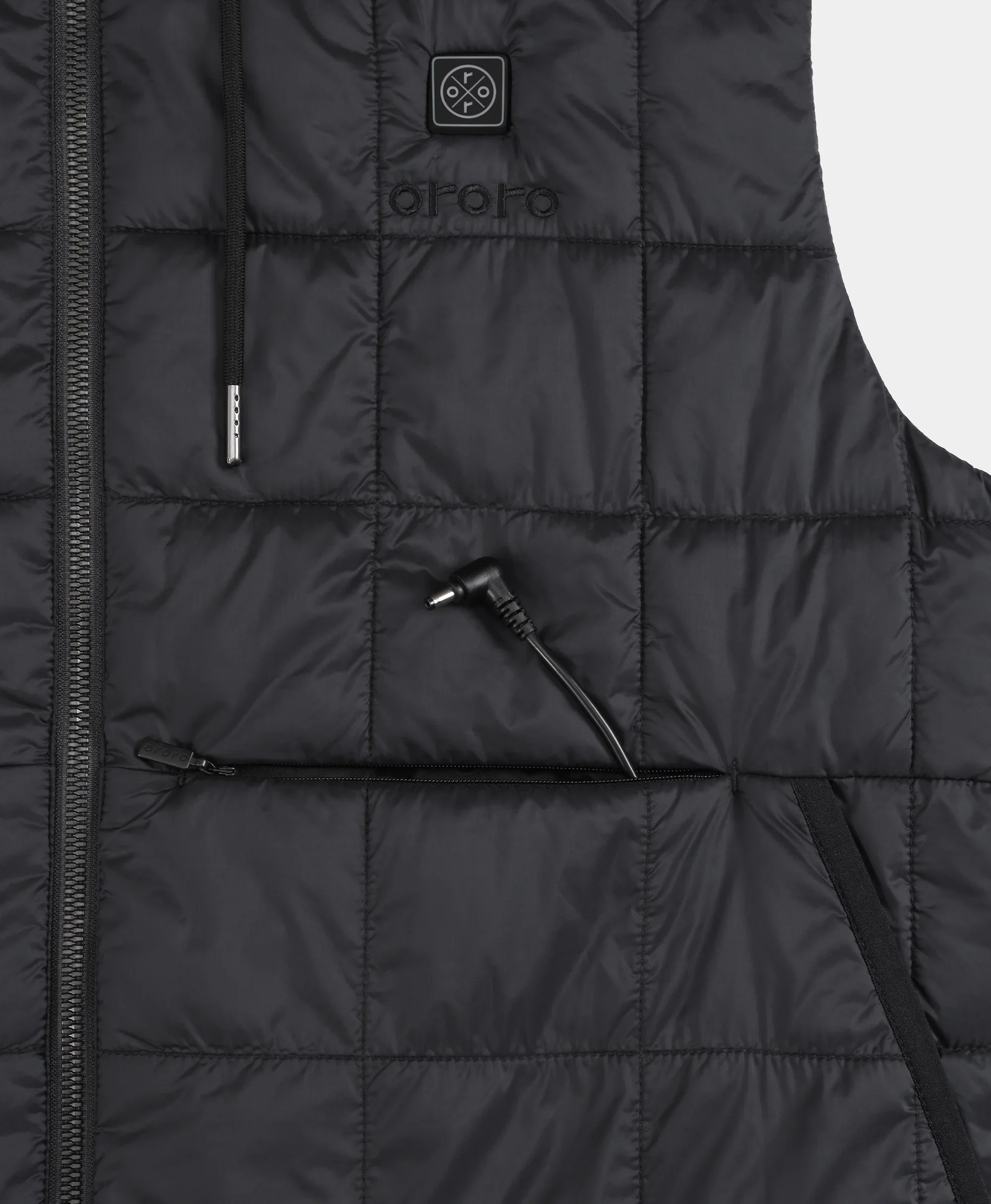 (Open-box) PuffLyte™ Men's 5-Zone Hooded Heated Vest (Battery Set Not Included) - Image 10