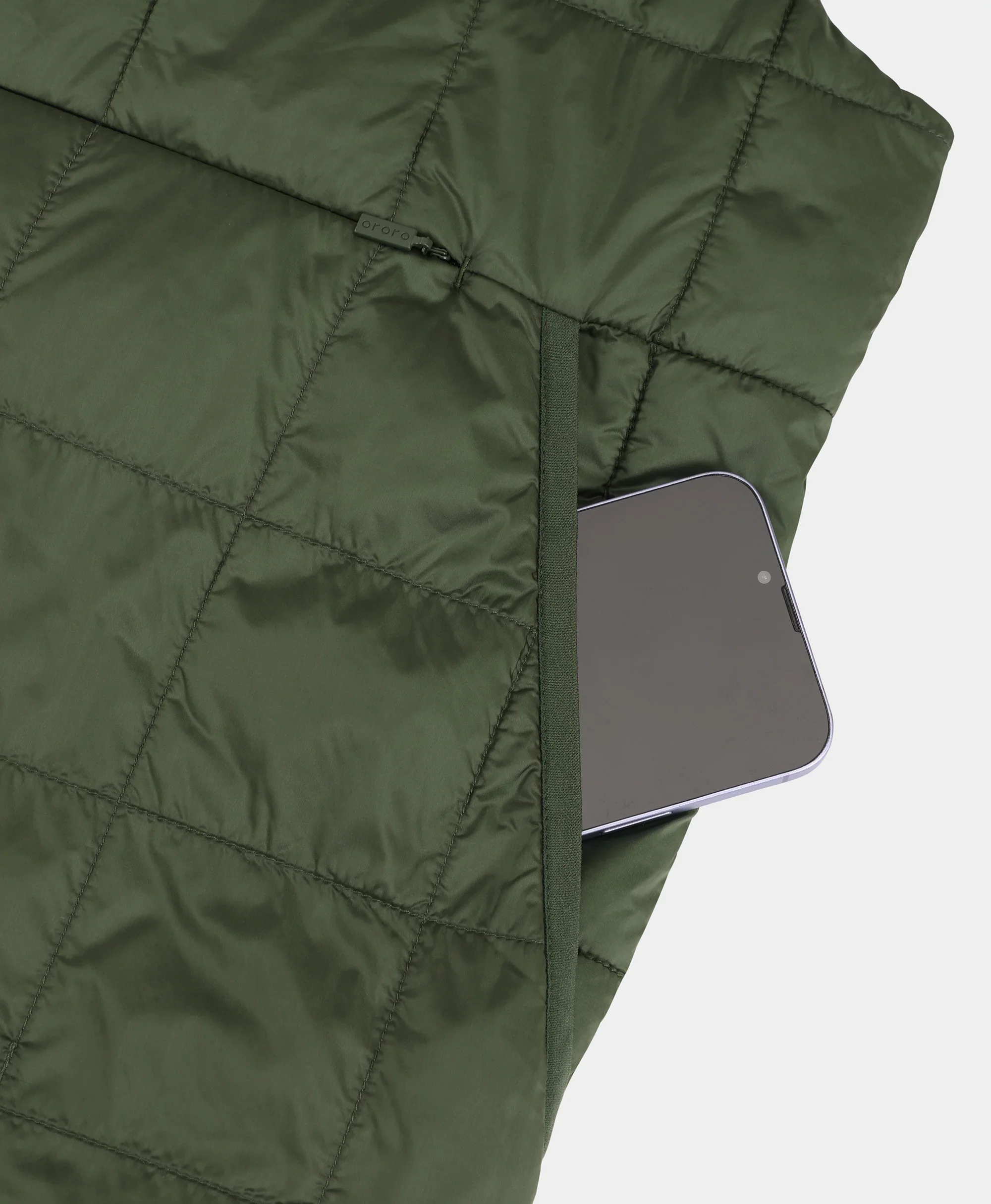(Open-box) PuffLyte™ Men's 5-Zone Hooded Heated Vest (Battery Set Not Included) - Image 18
