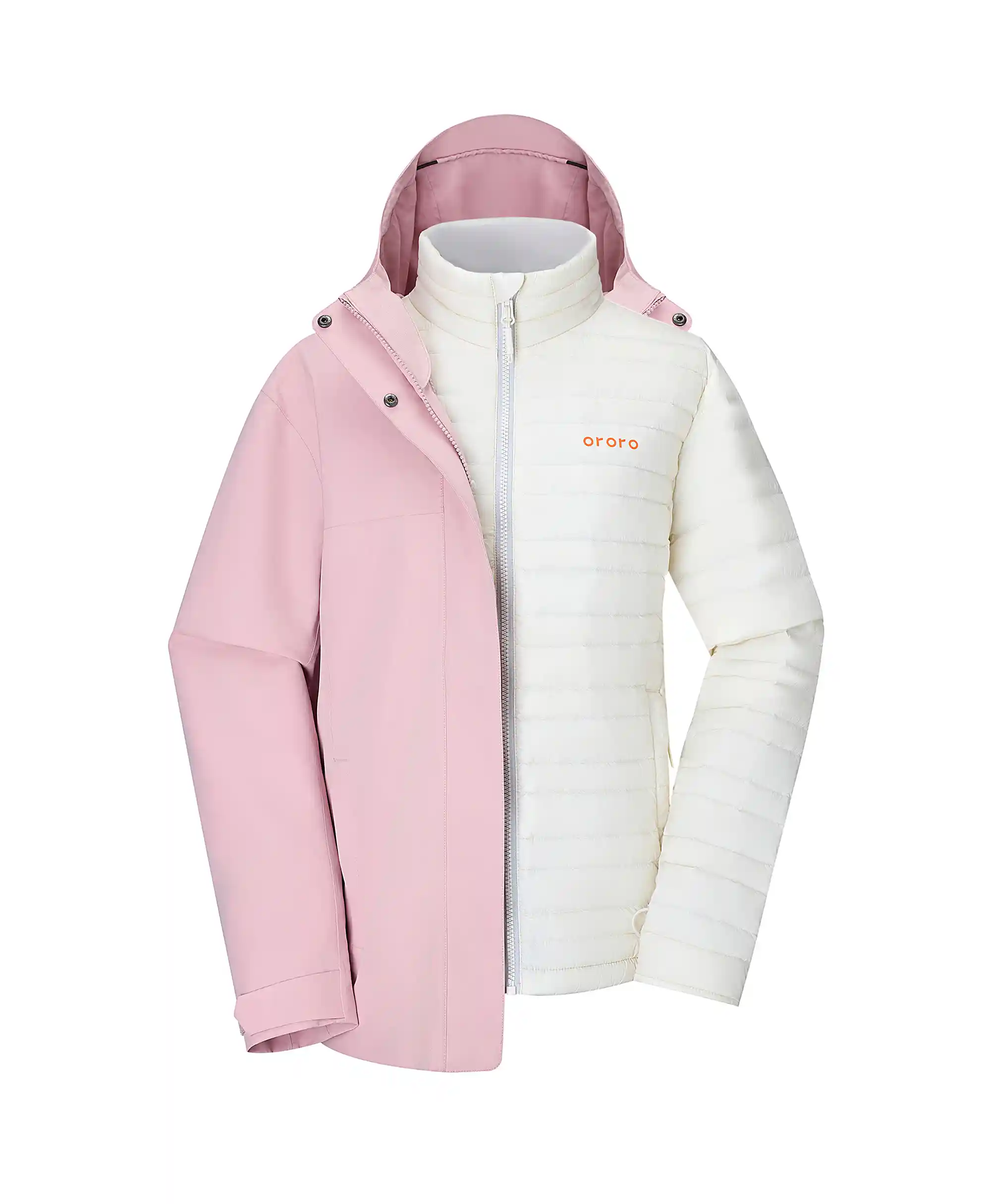 River Ridge Women's 3-in-1 Heated Jacket with Down Liner - Image 6