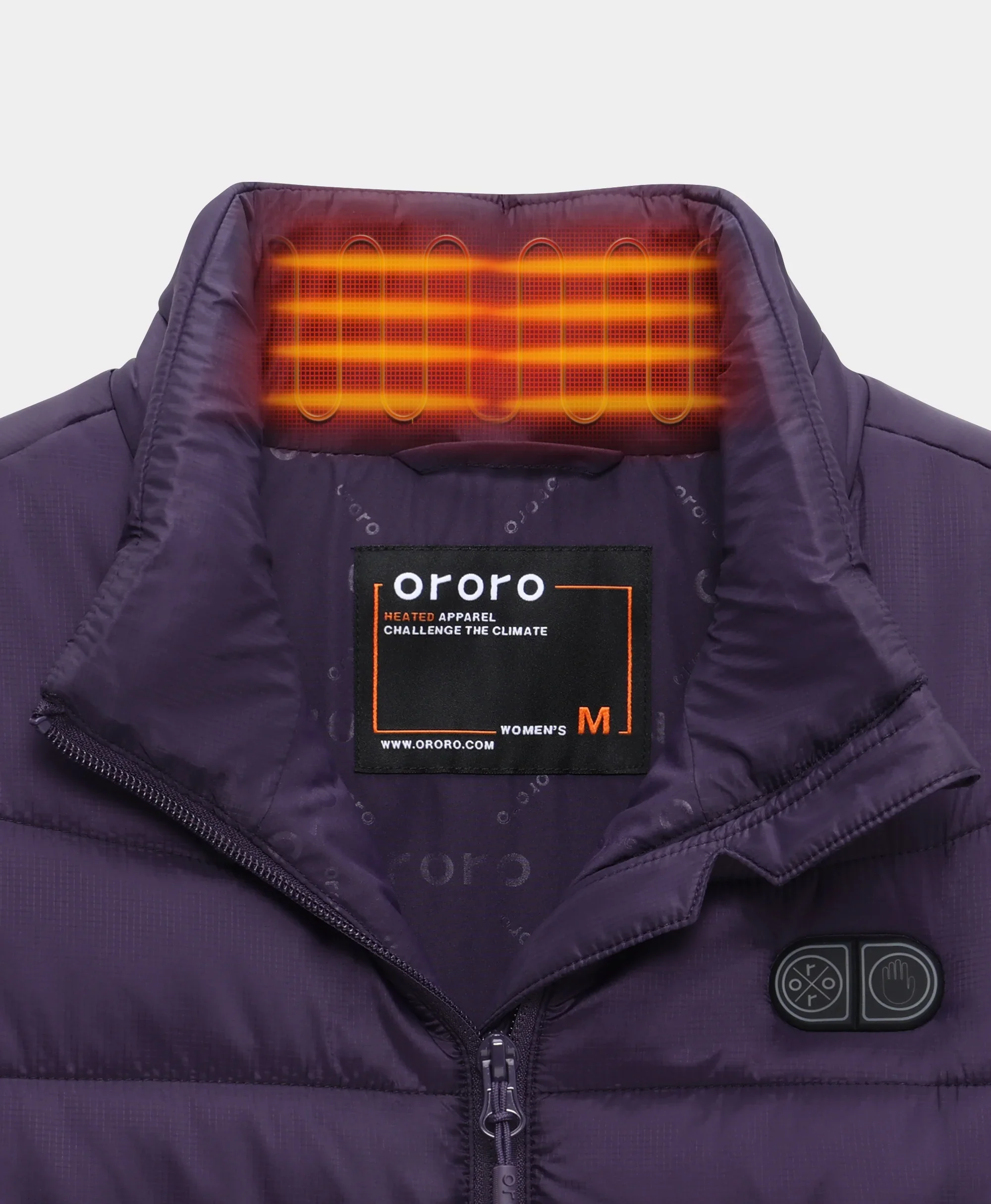 SureWarm® Women's 7-Zone Dual-Control Classic Pro Heated Vest (Lower Back Heating) - Image 26