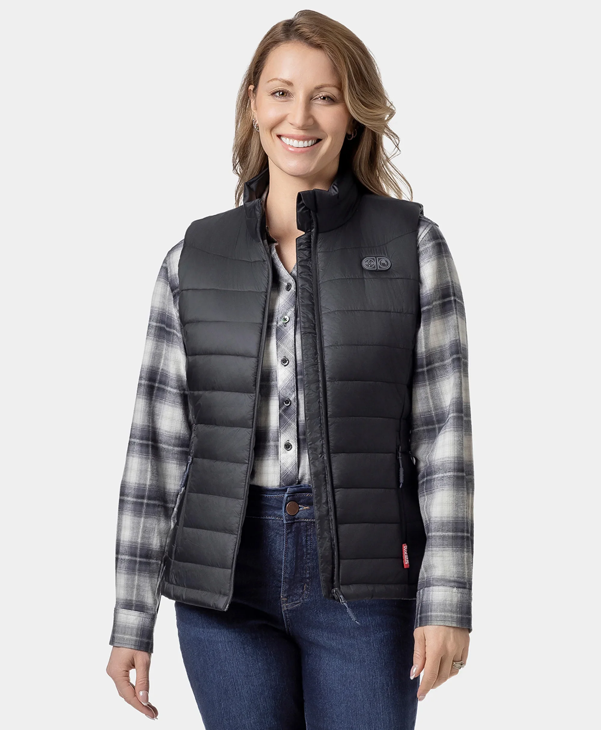 SureWarm® Women's 7-Zone Dual-Control Classic Pro Heated Vest (Lower Back Heating) - Image 13