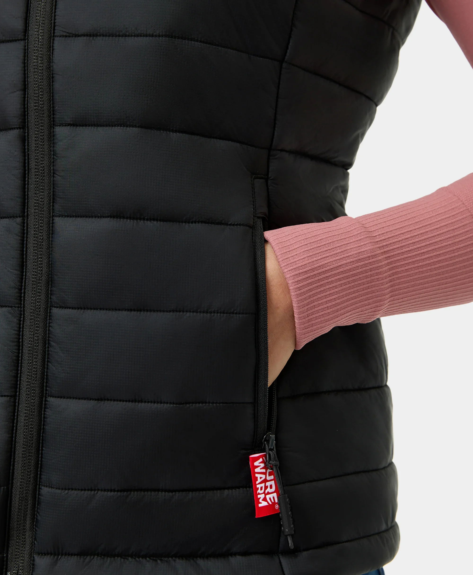 SureWarm® Women's 7-Zone Dual-Control Classic Pro Heated Vest (Lower Back Heating) - Image 20