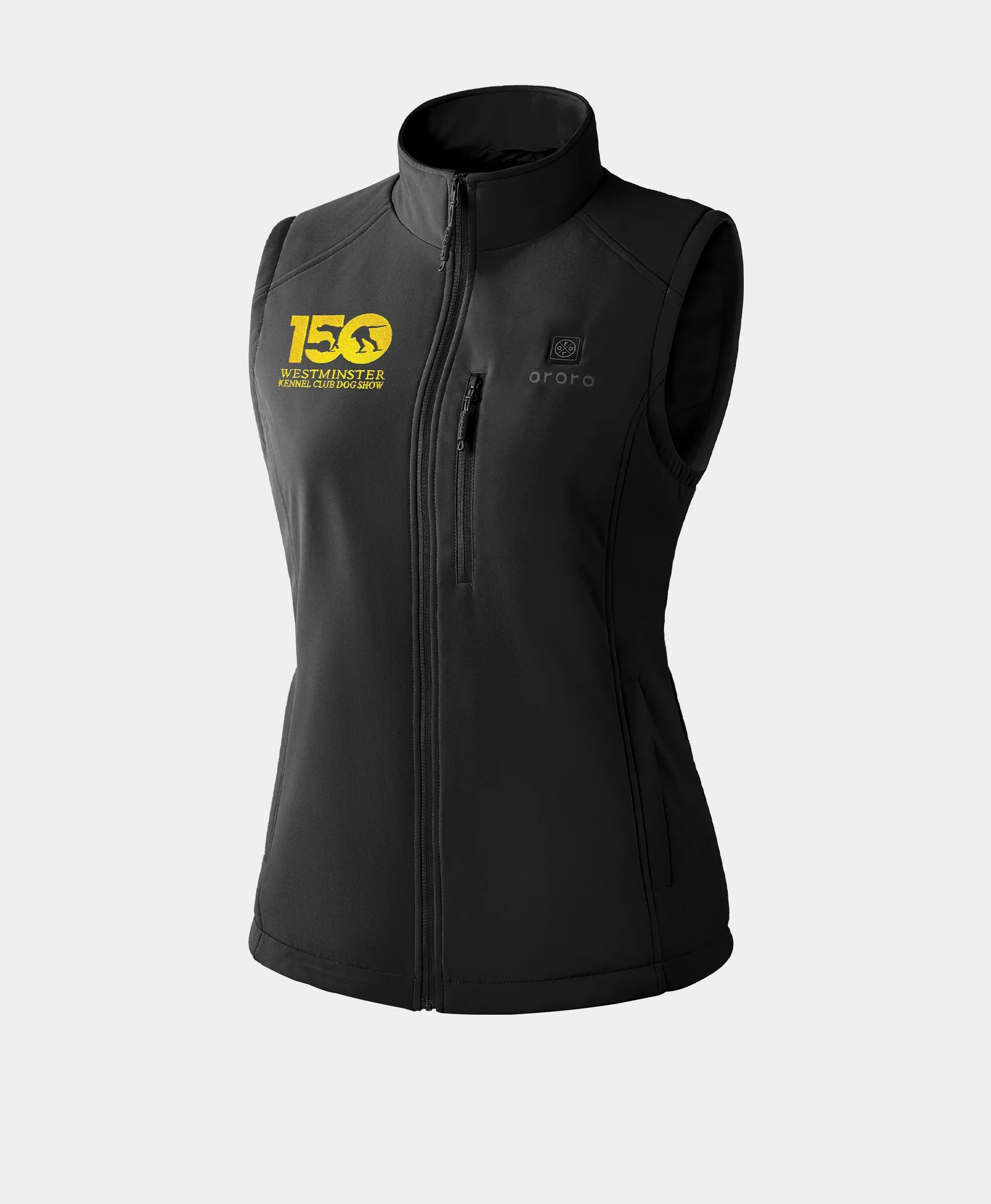 Women's 4-Zone Heated Softshell Vest (Purple) - WKC 150th Anniversary Edition - Image 9