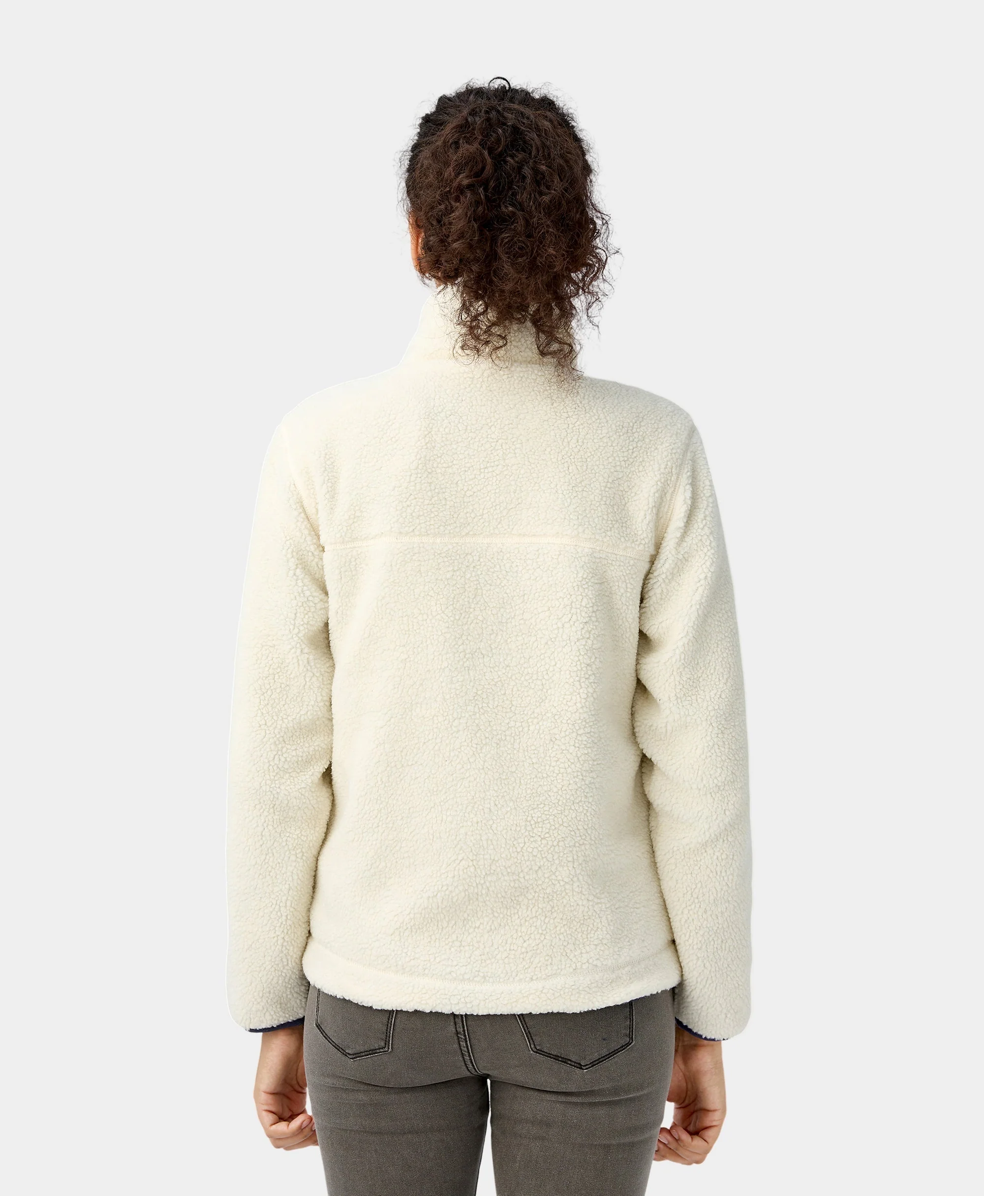 Women's Colorblock Recycled Fleece Heated Jacket (Apparel Only) - Image 4