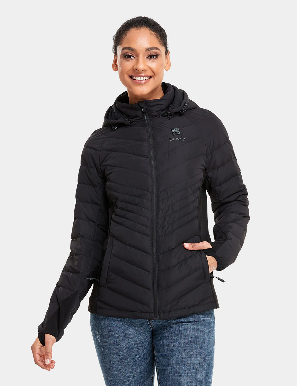 Cloudland Women's Heated Down Jacket (Apparel Only) - Image 9