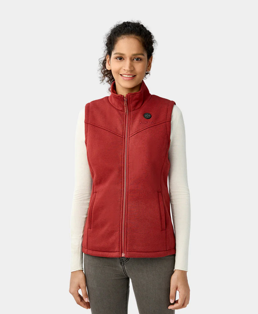Women's Heated Fleece Vest - New Colors (Final Sale) - Image 10