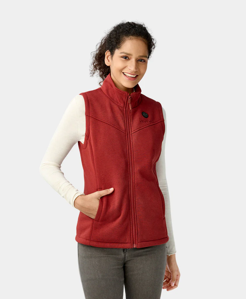 Women's Heated Fleece Vest - New Colors (Final Sale) - Image 12