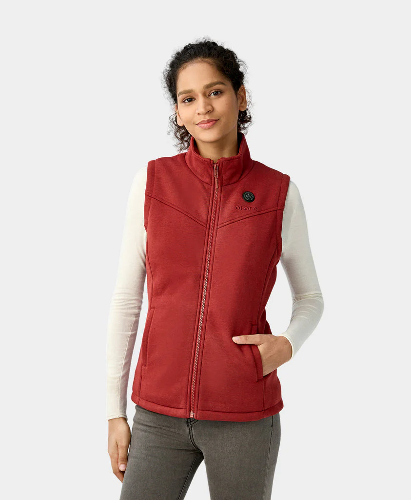 Women's Heated Fleece Vest - New Colors (Final Sale) - Image 13