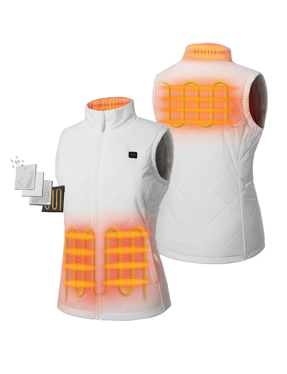 Women's Heated Quilted Vest (Apparel Only) - Image 14