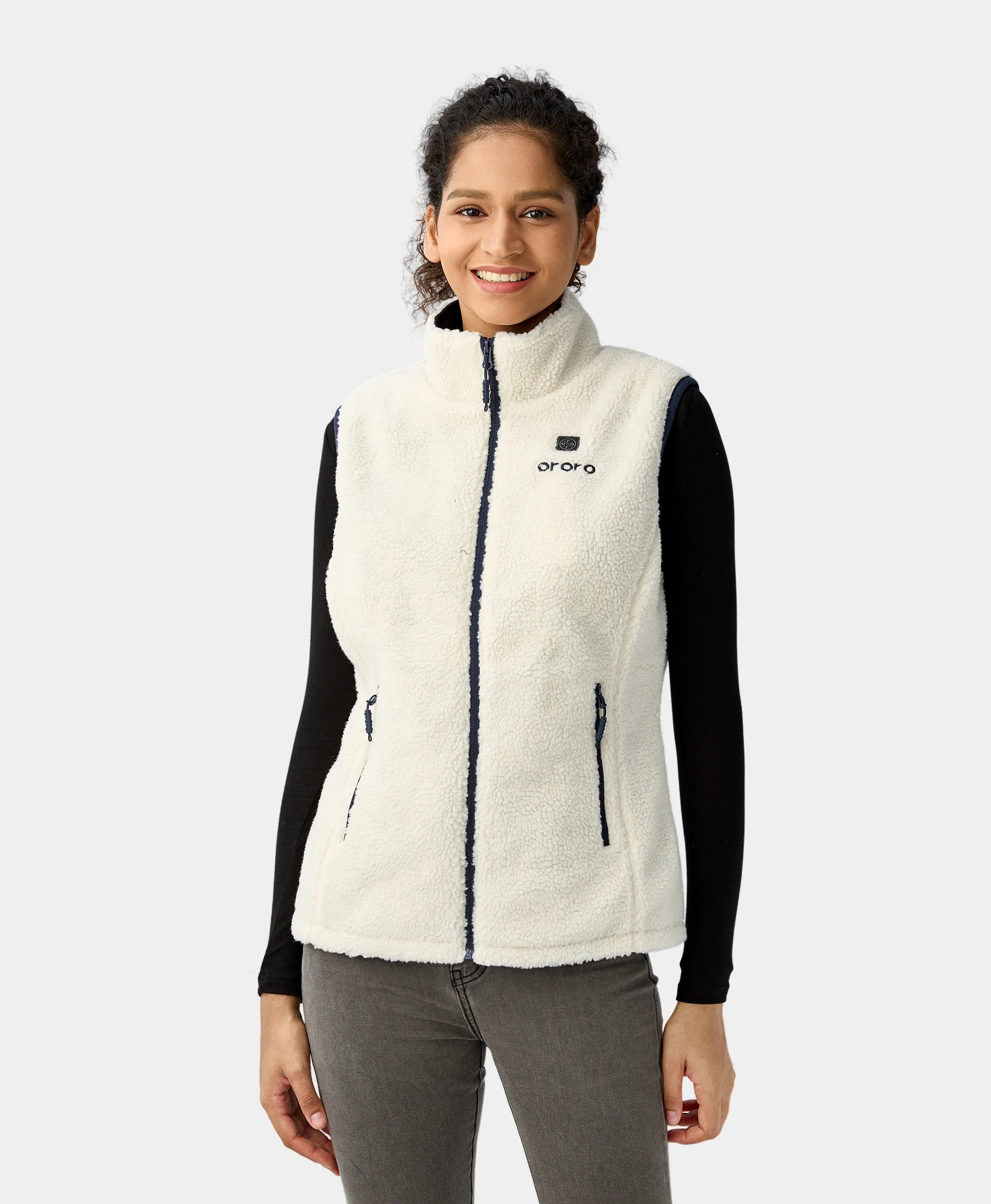Women's Heated Recycled Fleece Vest (Apparel Only) - Image 11